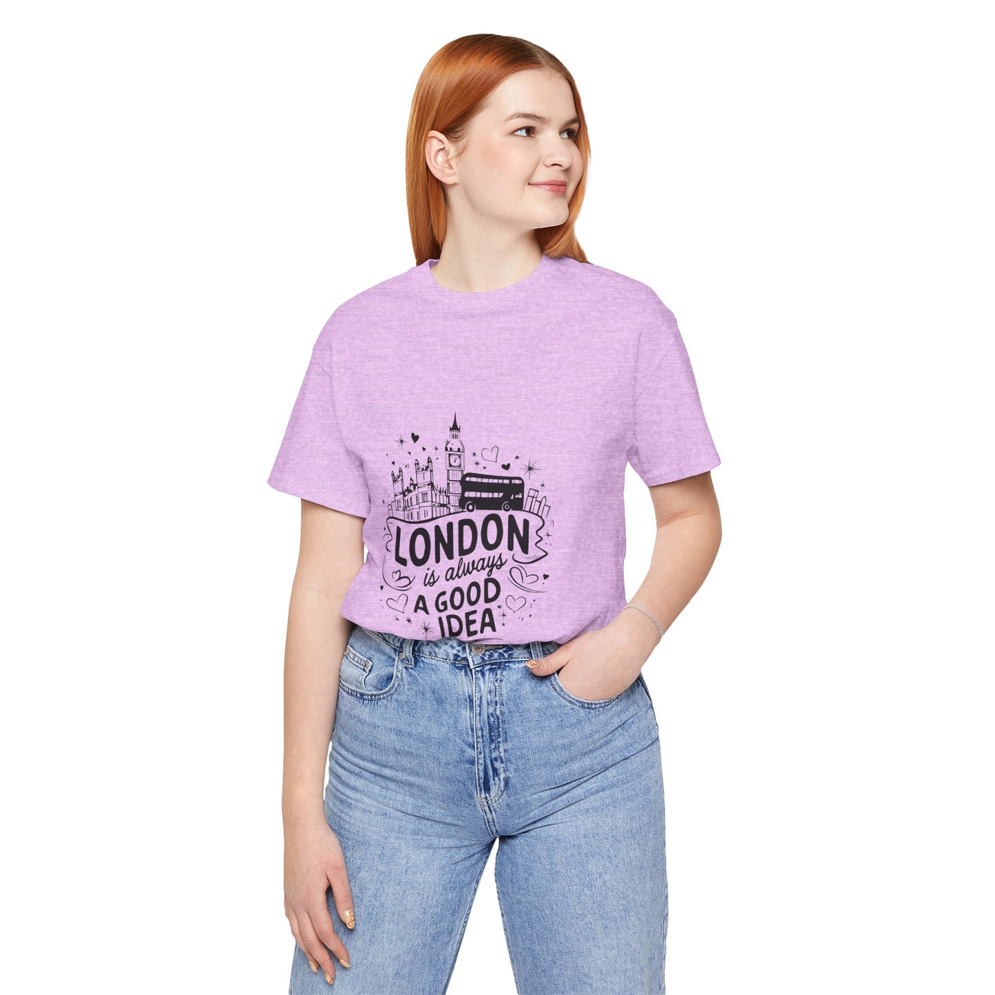 Unisex Jersey Short Sleeve Tee - London is Always a good Idea