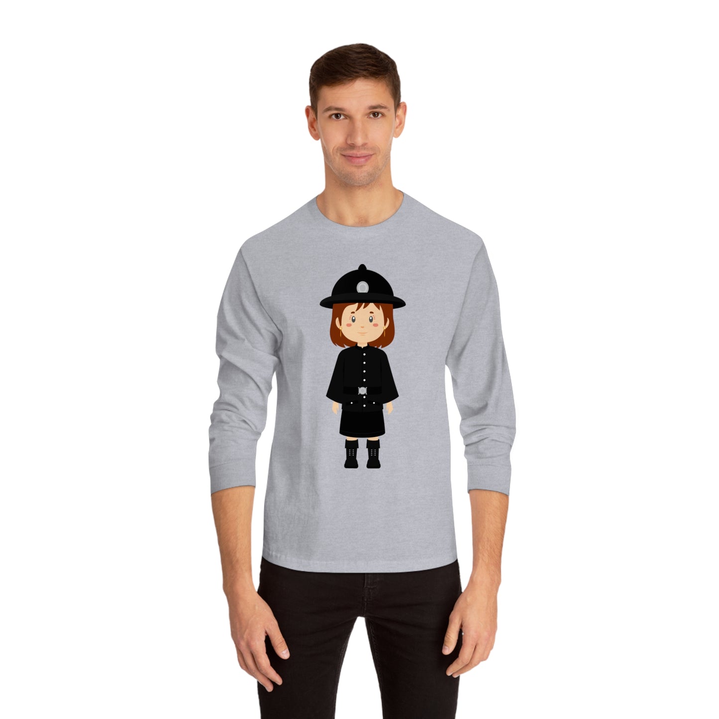 Unisex Classic Long Sleeve T-Shirt - Red Jacket - Bodmin Keep: Cornwall's Army Museum