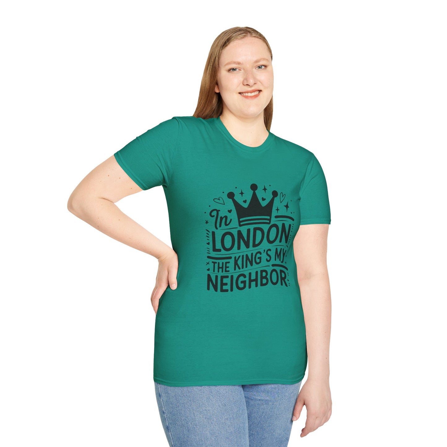 Unisex Softstyle T-Shirt - King's My Neighbour in London
