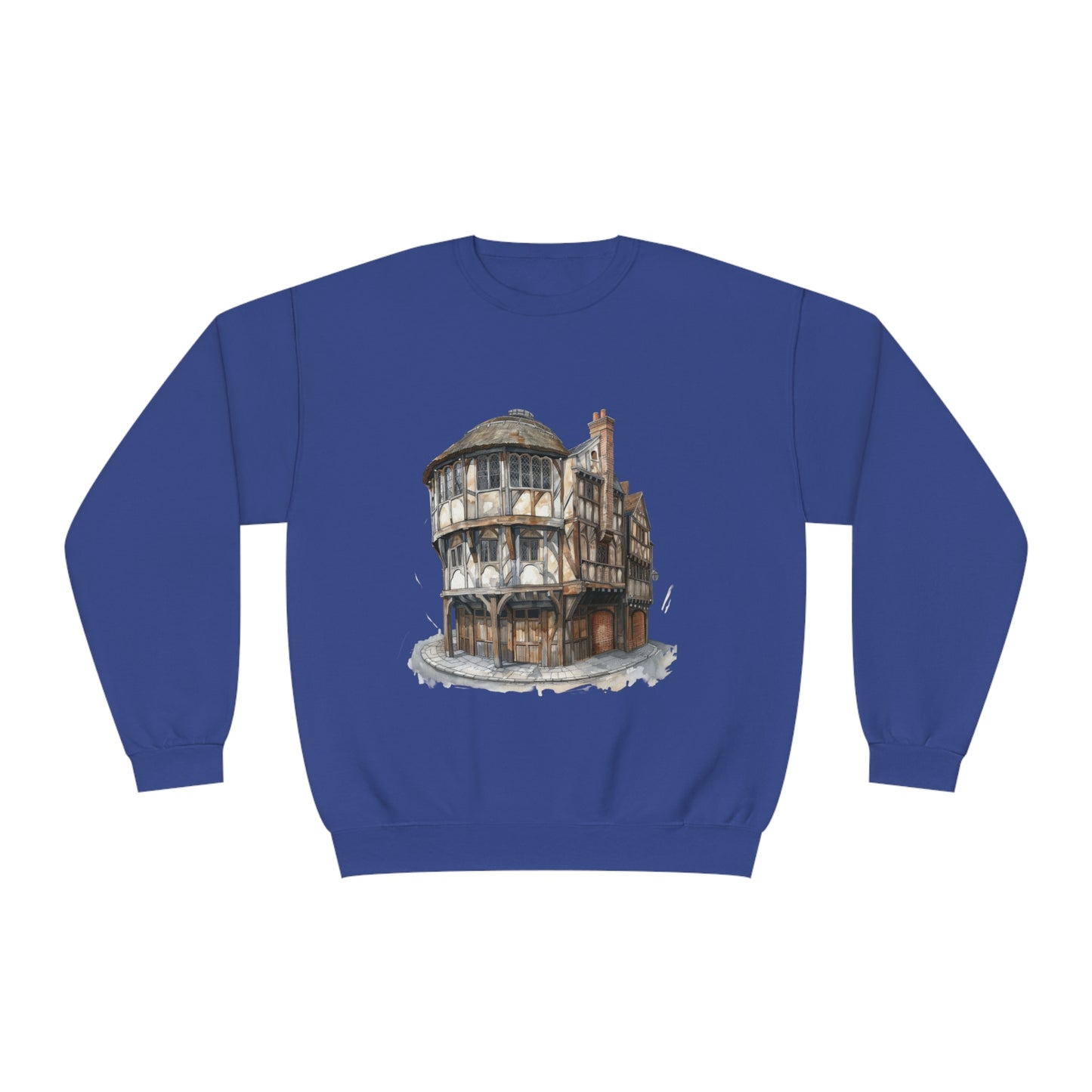 Unisex NuBlend® Crewneck Sweatshirt - Cozy British Pub