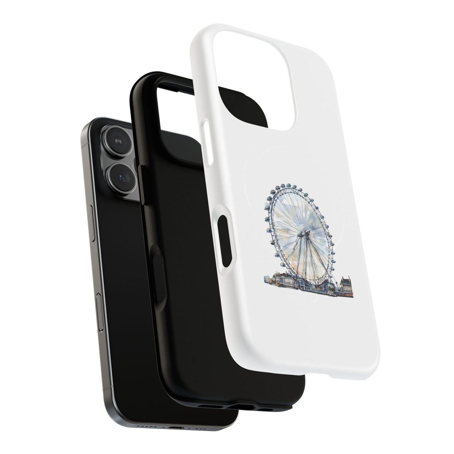Funky Ferris Wheel Magnetic Case | Tough iPhone Cover, Customized Phone Case, Unique Gift, Festival Accessory, Durable Phone Protection