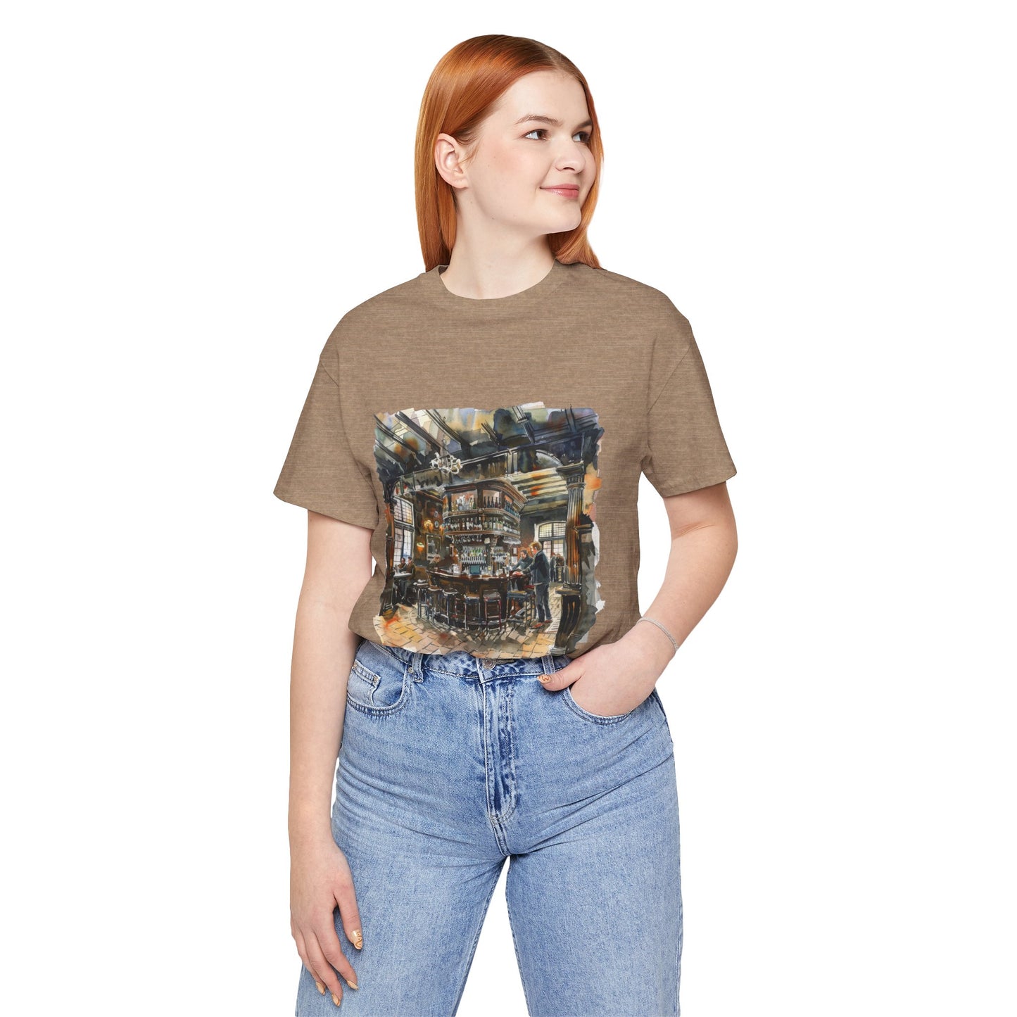 Unisex Jersey Short Sleeve Tee - The Local Spot - Authentic British Pub Vibes