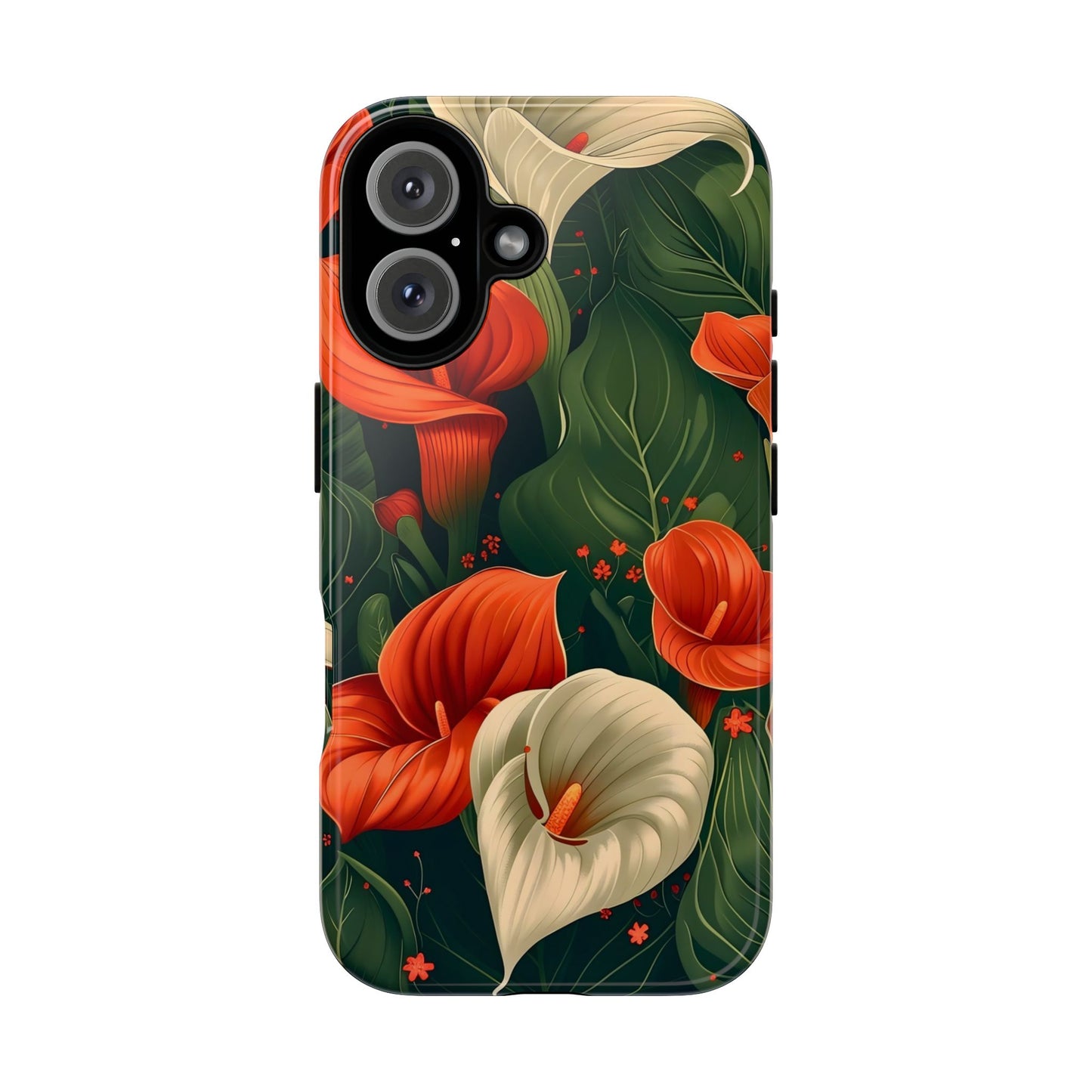 Floral Phone Case, Tough Cases for Stylish Protection, Gift for Her, Nature Lovers, Phone Accessories, Trendy Tech