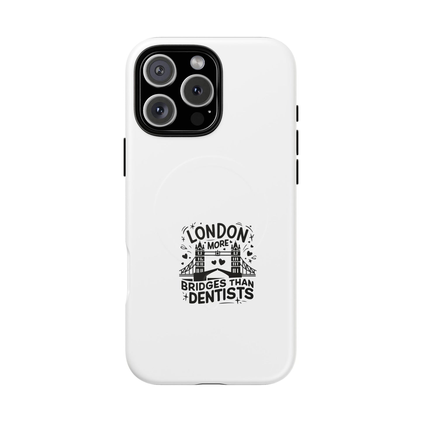 London Bridge Magnetic Phone Case, Tough Phone Cover, Stylish Accessory for Travelers, Great Gift for London Lovers, Unique Tech Accessory