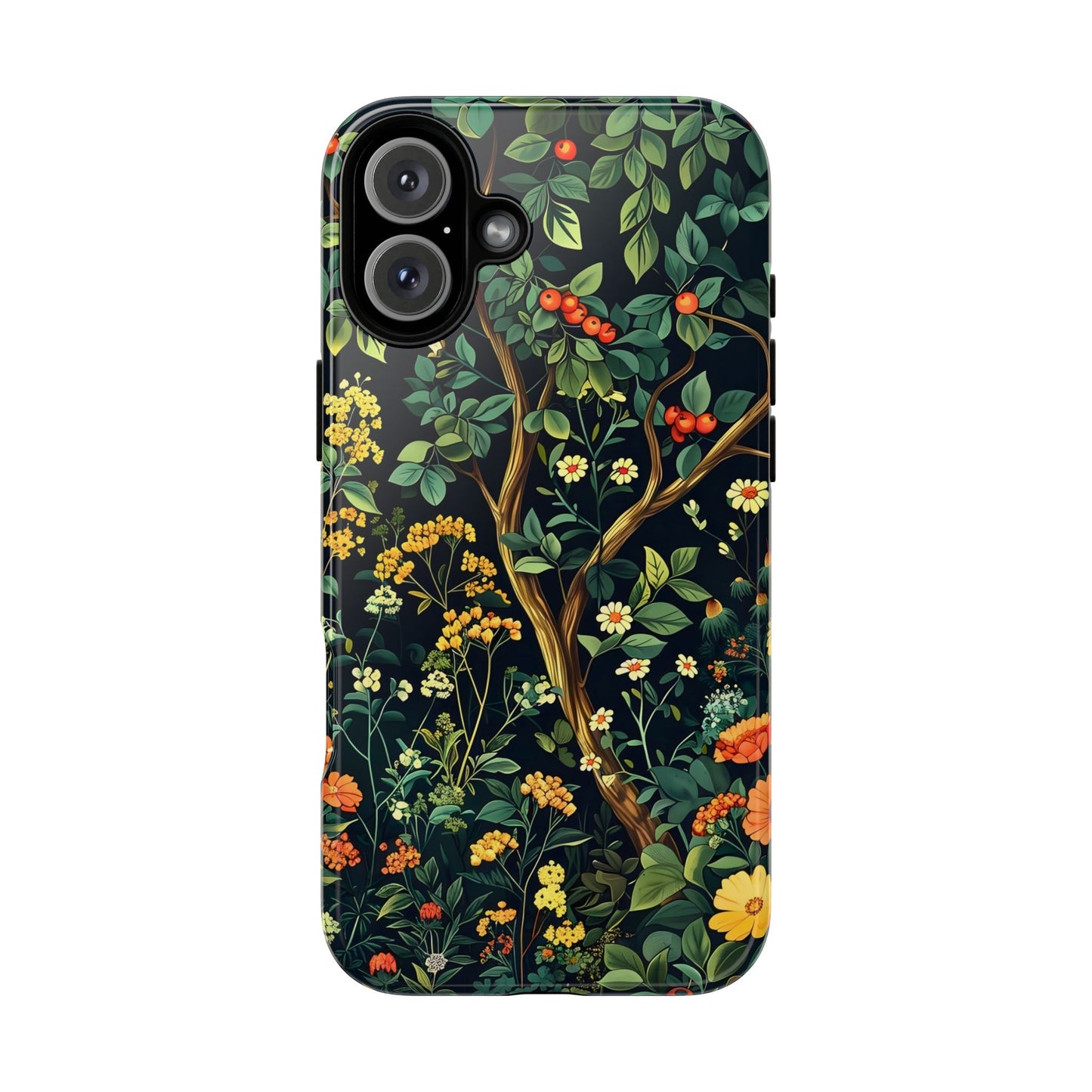 Floral Phone Case - Tough Cases, Colorful Nature Design, Gift for Flower Lovers, Phone Accessory, Unique Cell Phone Cover