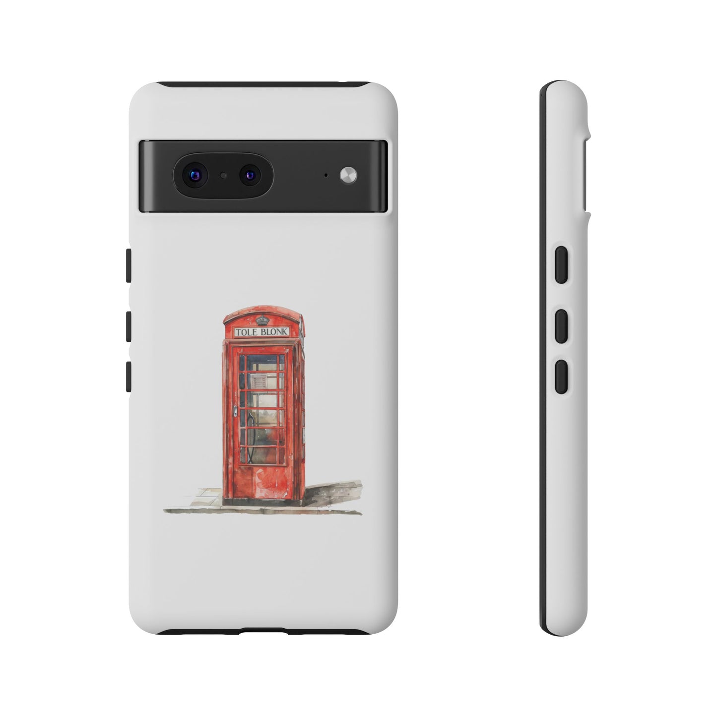 London Phone Booth Tough Case for Smartphones - Stylish Protection with a Unique Design