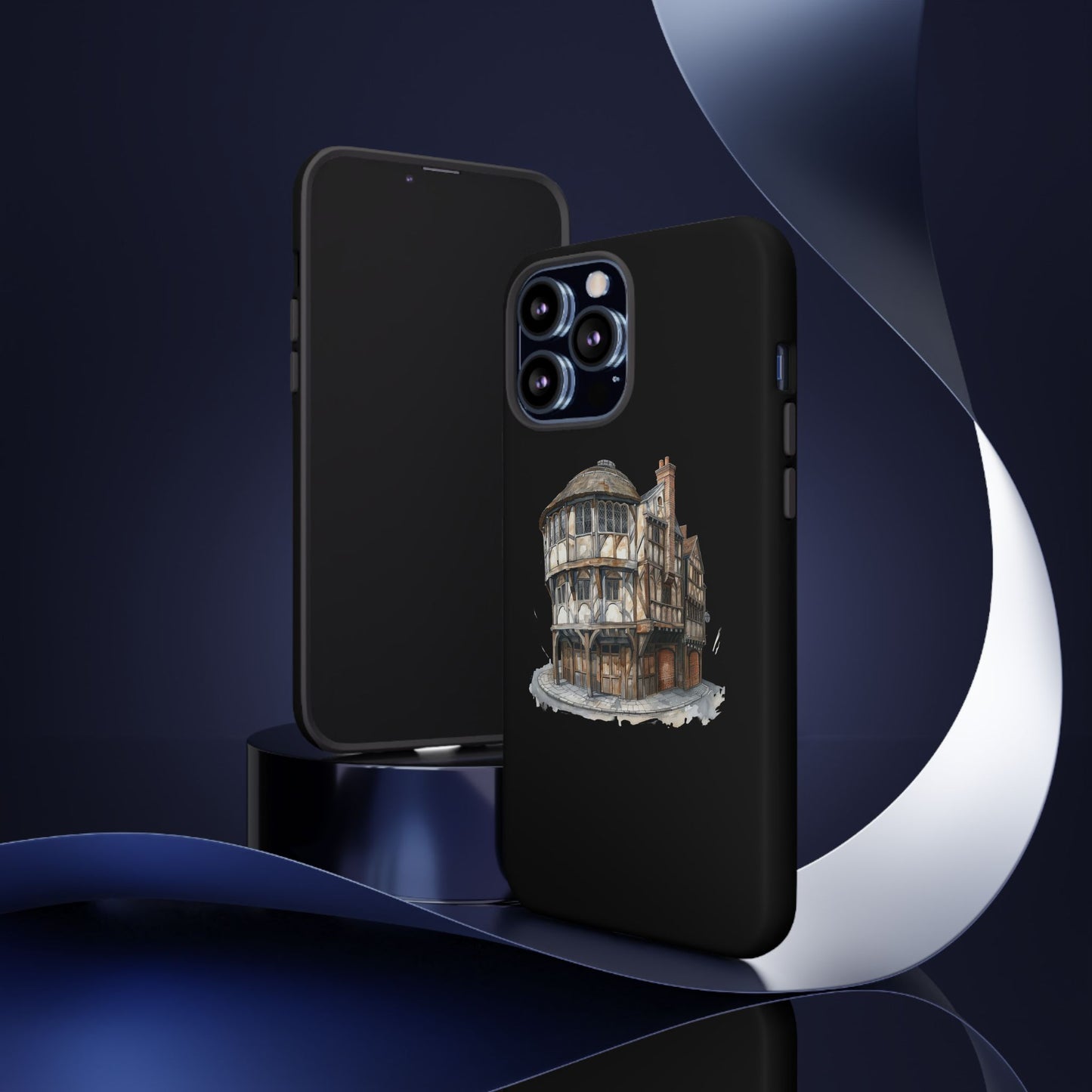 Stylish Phone Case featuring Unique Building Design, Art Lover Gift, Durable Phone Cover, Trendy Gadget Accessory, Unique Gift for Her