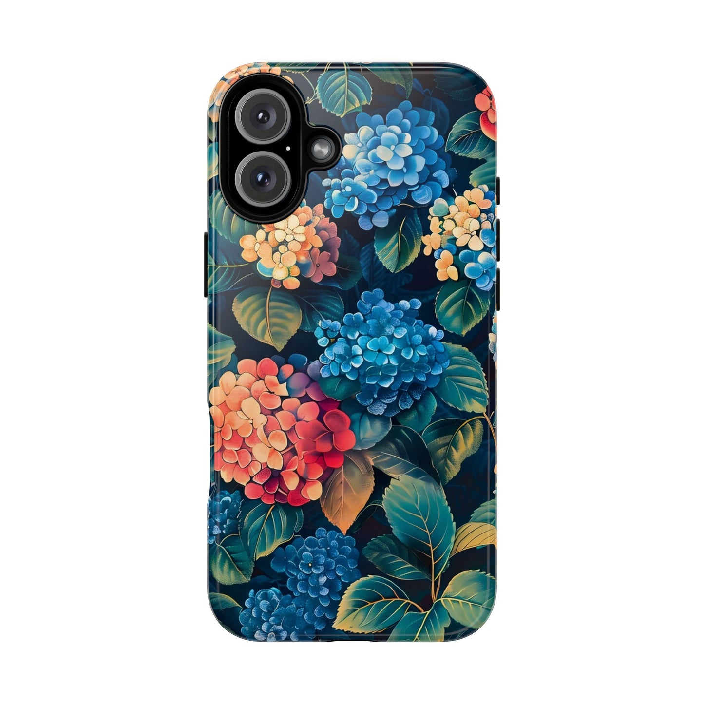 Floral Tough Phone Case, Durable Smartphone Cover, Flower Design, Gift for Her, Stylish Protection