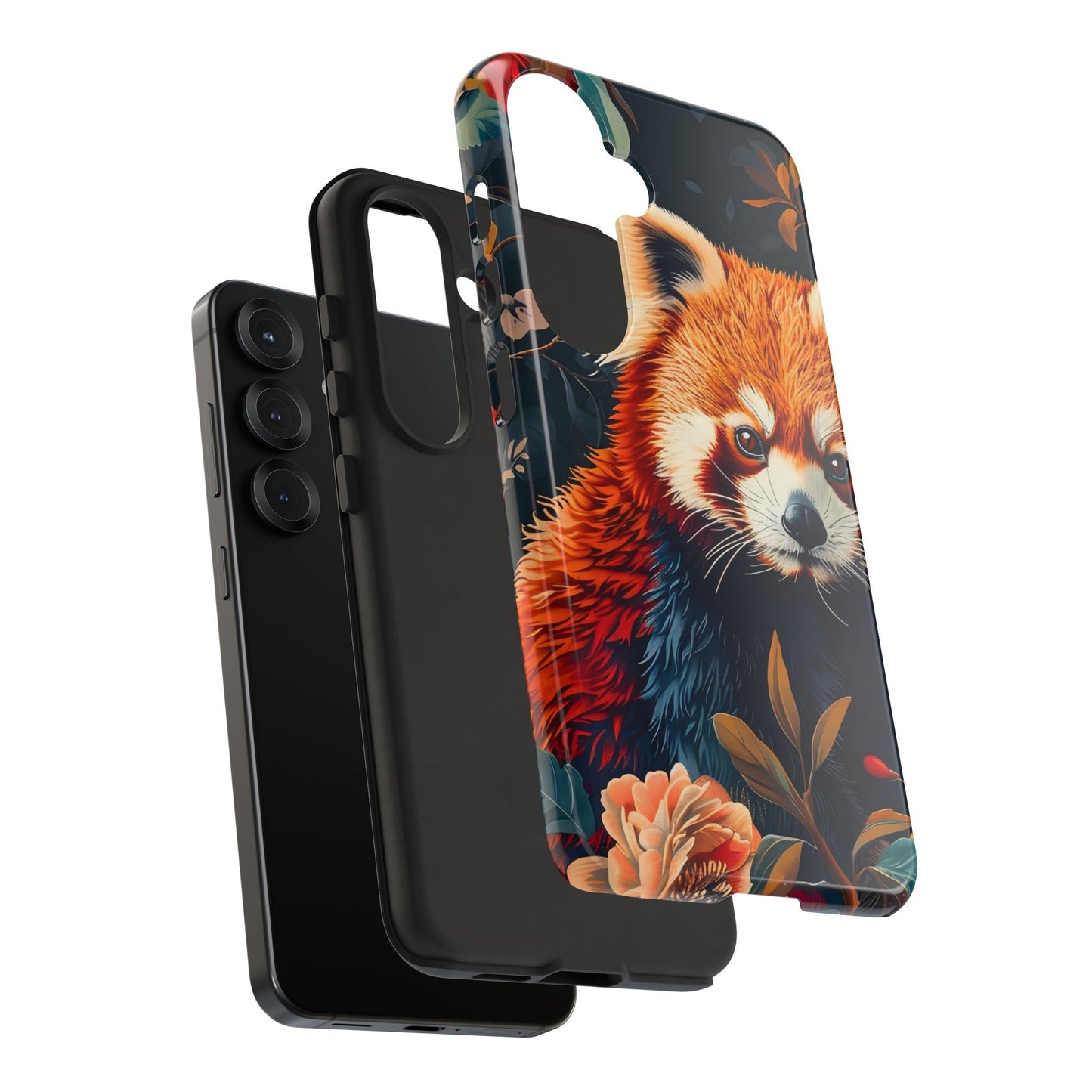 Cute Red Panda Phone Case, Wildlife Lover Gift, Tough Cases for iPhone, Nature-Themed Phone Cover, Animal Art Shell, Cute Tech Accessories