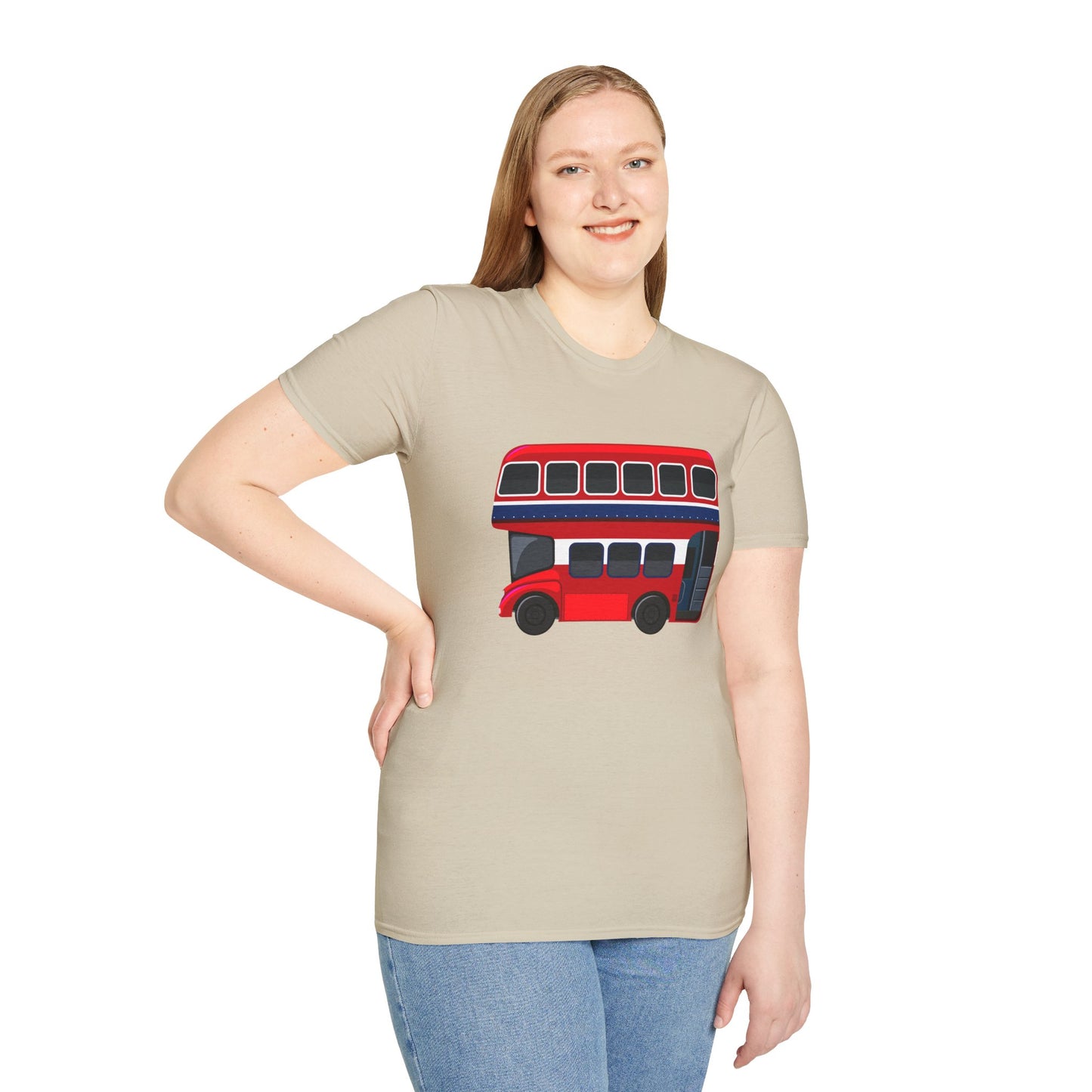 Unisex Softstyle T-Shirt - London Transport English Bus