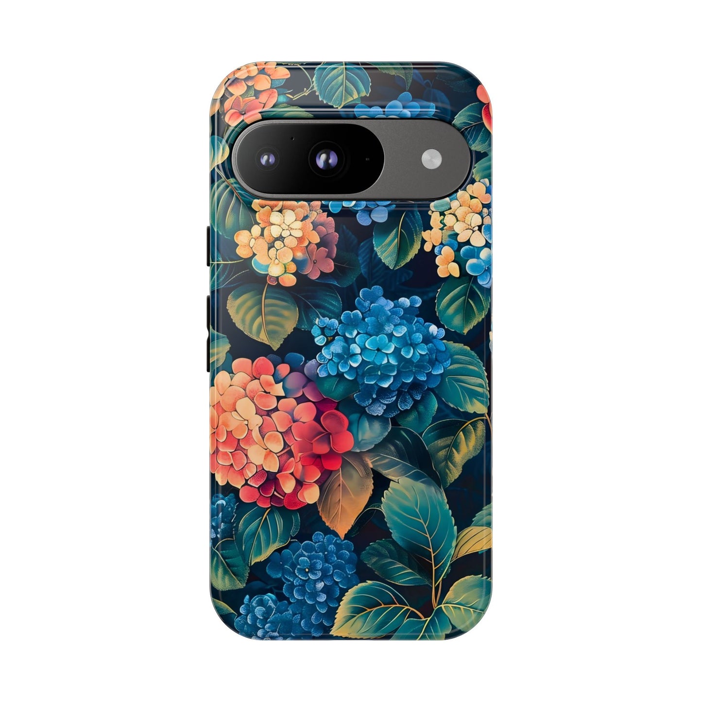 Floral Tough Phone Case, Durable Smartphone Cover, Flower Design, Gift for Her, Stylish Protection