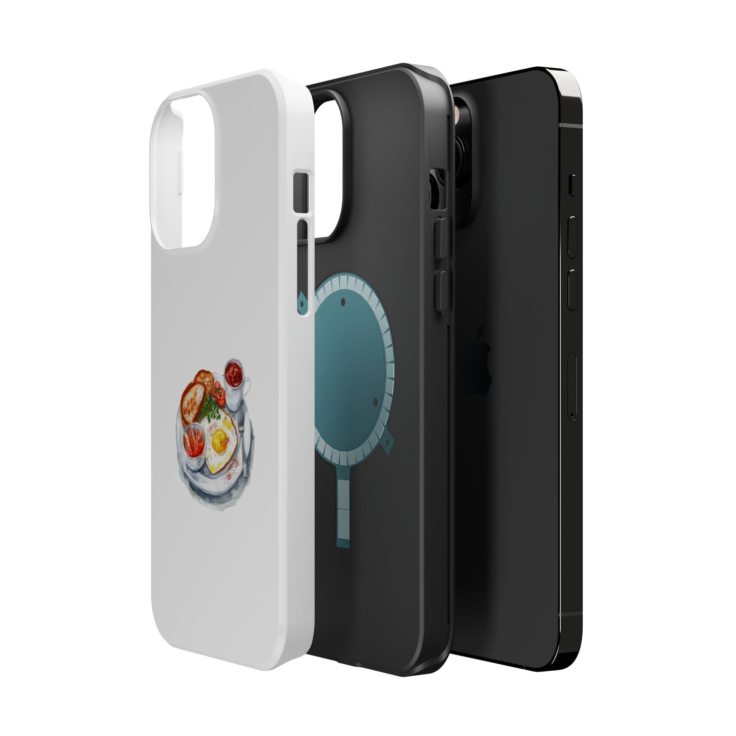 Breakfast Delight Magnetic Phone Case - Fun, Custom Phone Protection for Food Lovers, Gifts for Her, Unique Kitchen Decor, Cute Cell Cover