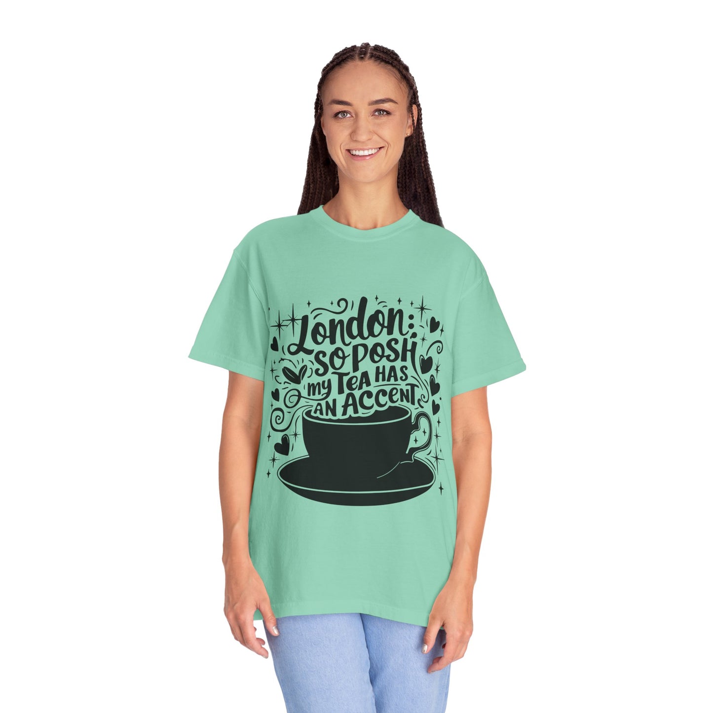 Unisex Garment-Dyed T-shirt - London's Nostalgic Tea