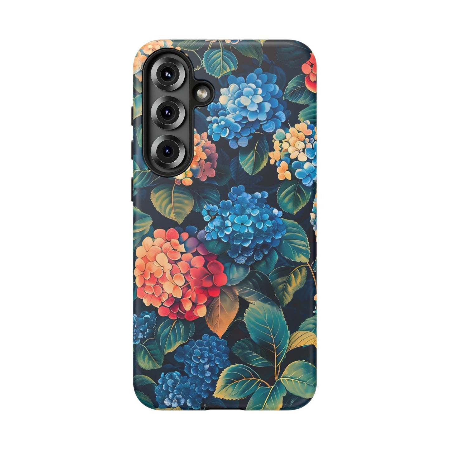 Floral Phone Case, Stylish Tough Case for Gardener Gift, Flower Lover Accessory, Pretty Floral Design, Protective Case