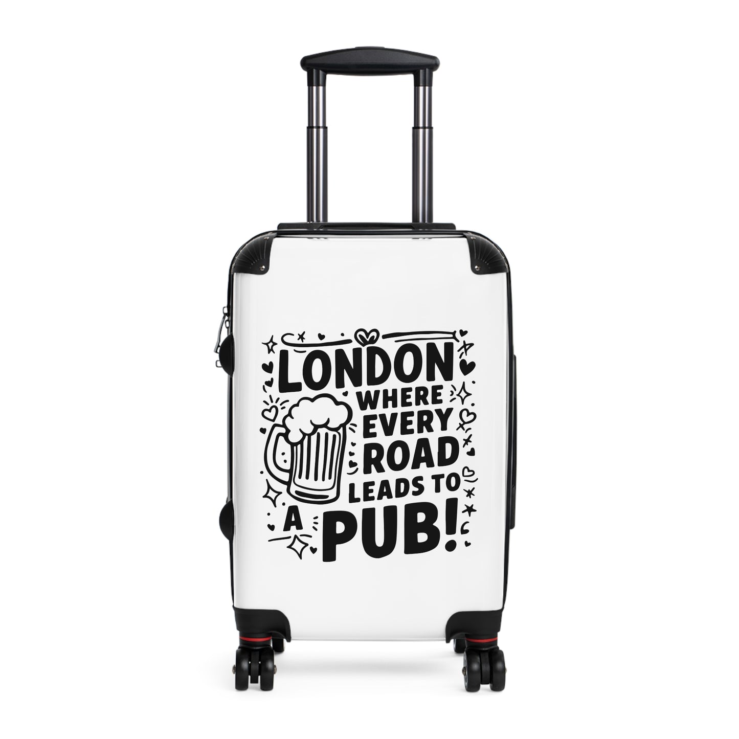 London's Pub Leading Road - Suitcase