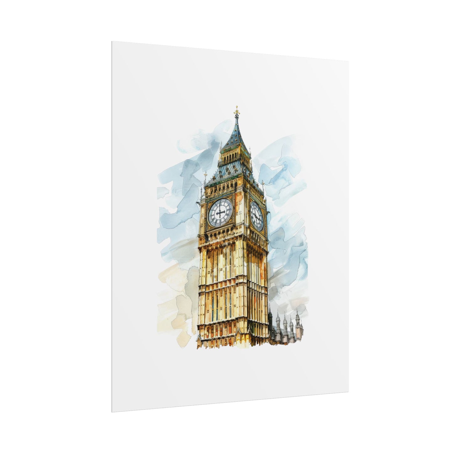 London Tower Rolled Posters