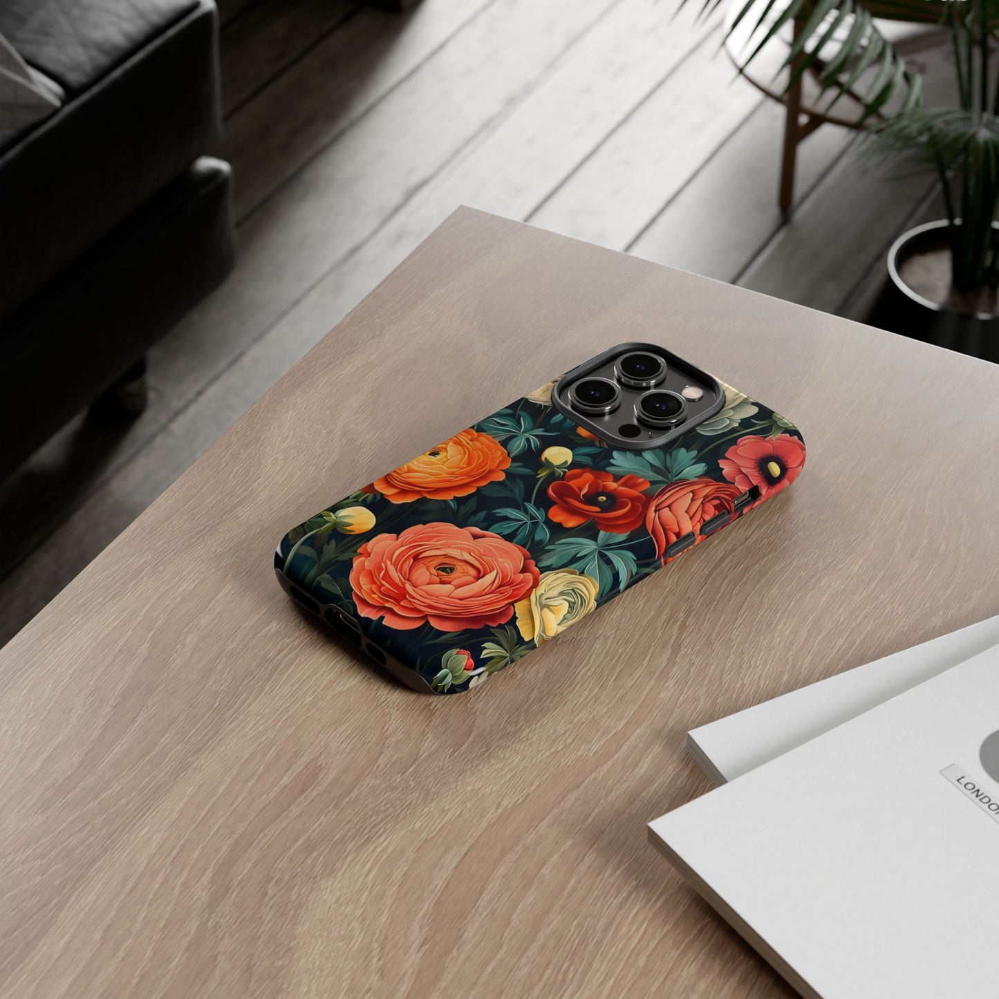 Floral Phone Case, Tough Cases - Stylish Protection, Gifts for Her, Nature Lover Decor, Floral Accessories