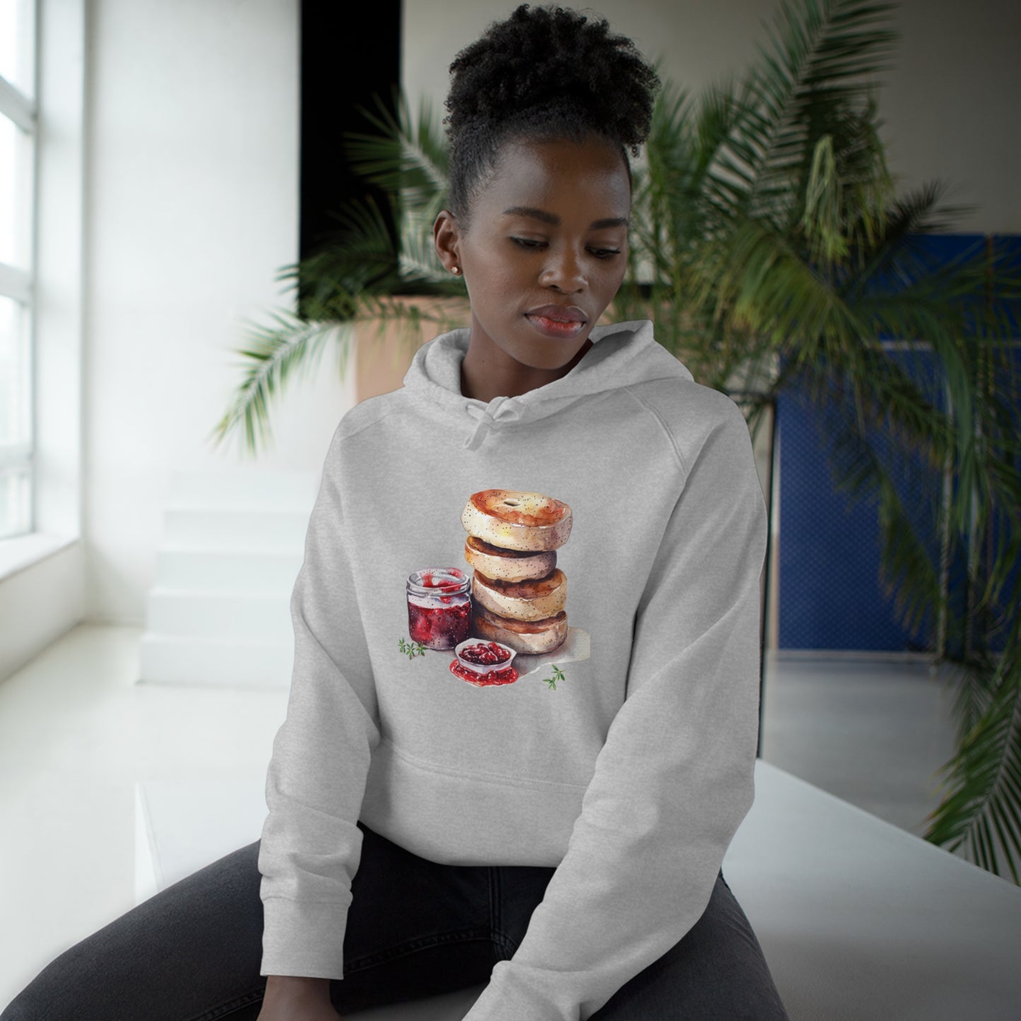 Premium Unisex Hoodie - British Food Traditional Dishes and Culinary Delights