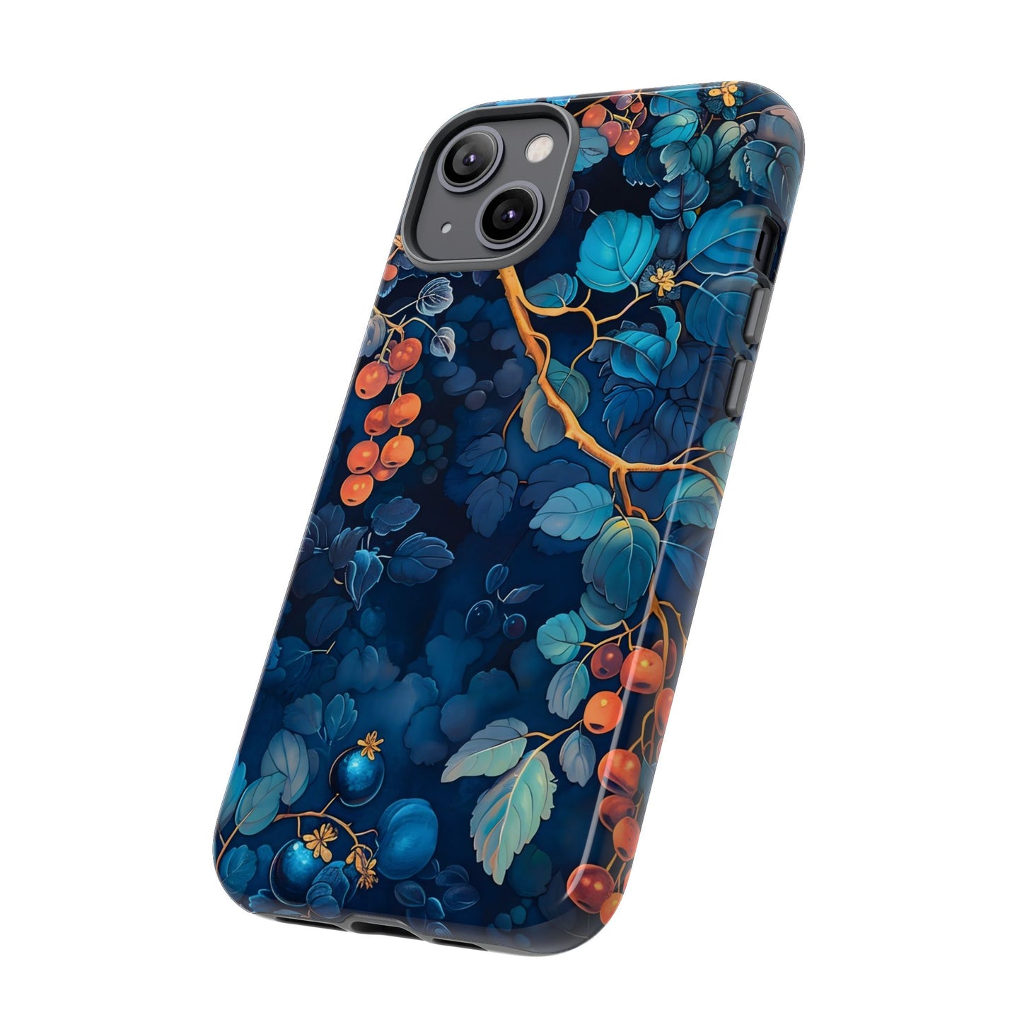 Artistic Phone Case with Floral Design, Tough Cases for iPhone, Nature-Inspired Accessory, Unique Gift for Her, Protective Cover