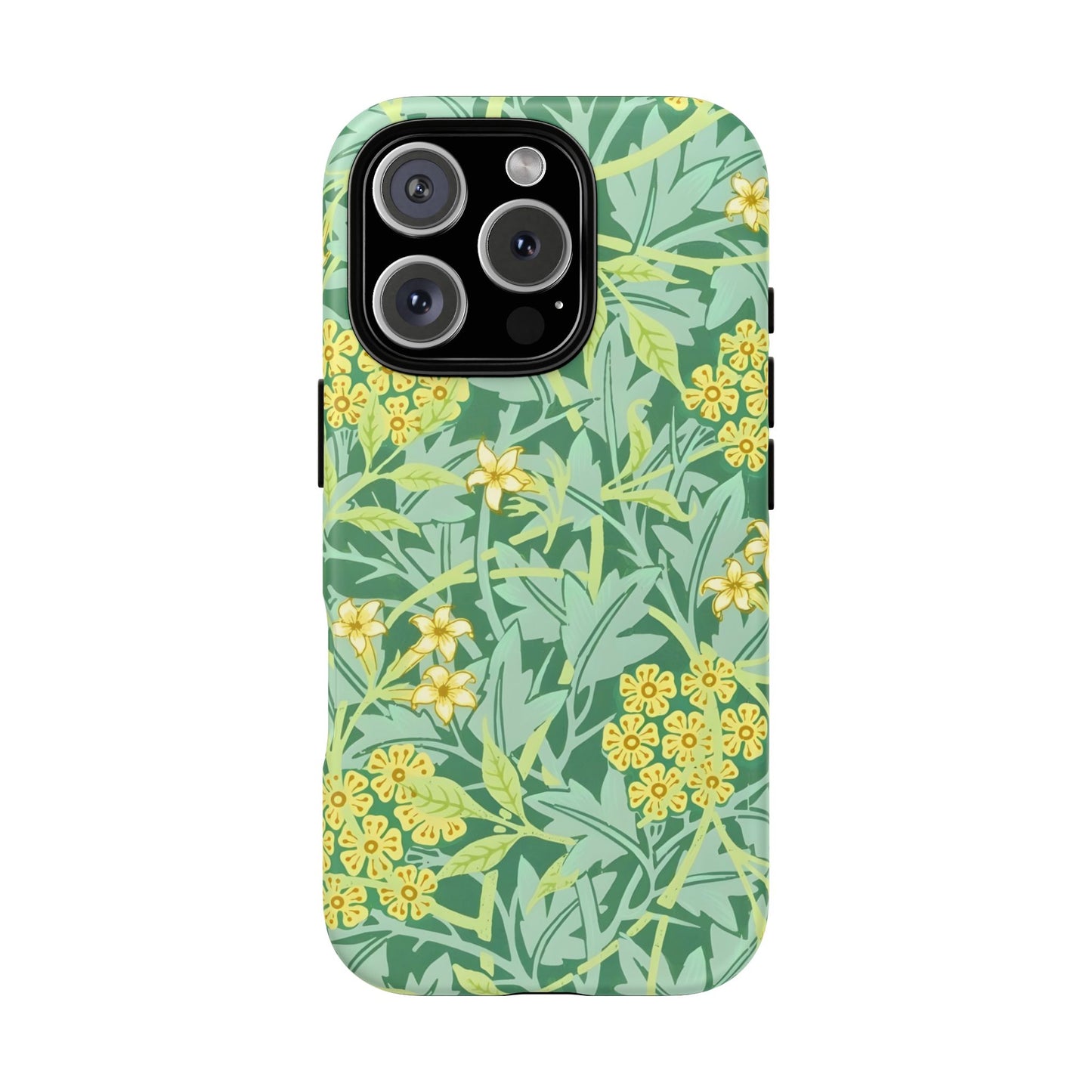 Tough Cases Organic Floral Phone Case, Stylish iPhone Cover, Eco-Friendly Gift, Nature Lover Accessory, Spring Decor, Unique Phone Protector