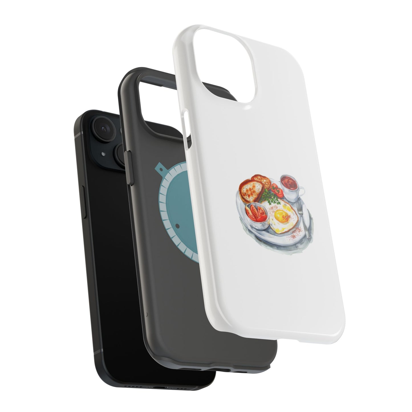 Breakfast Delight Magnetic Phone Case - Fun, Custom Phone Protection for Food Lovers, Gifts for Her, Unique Kitchen Decor, Cute Cell Cover