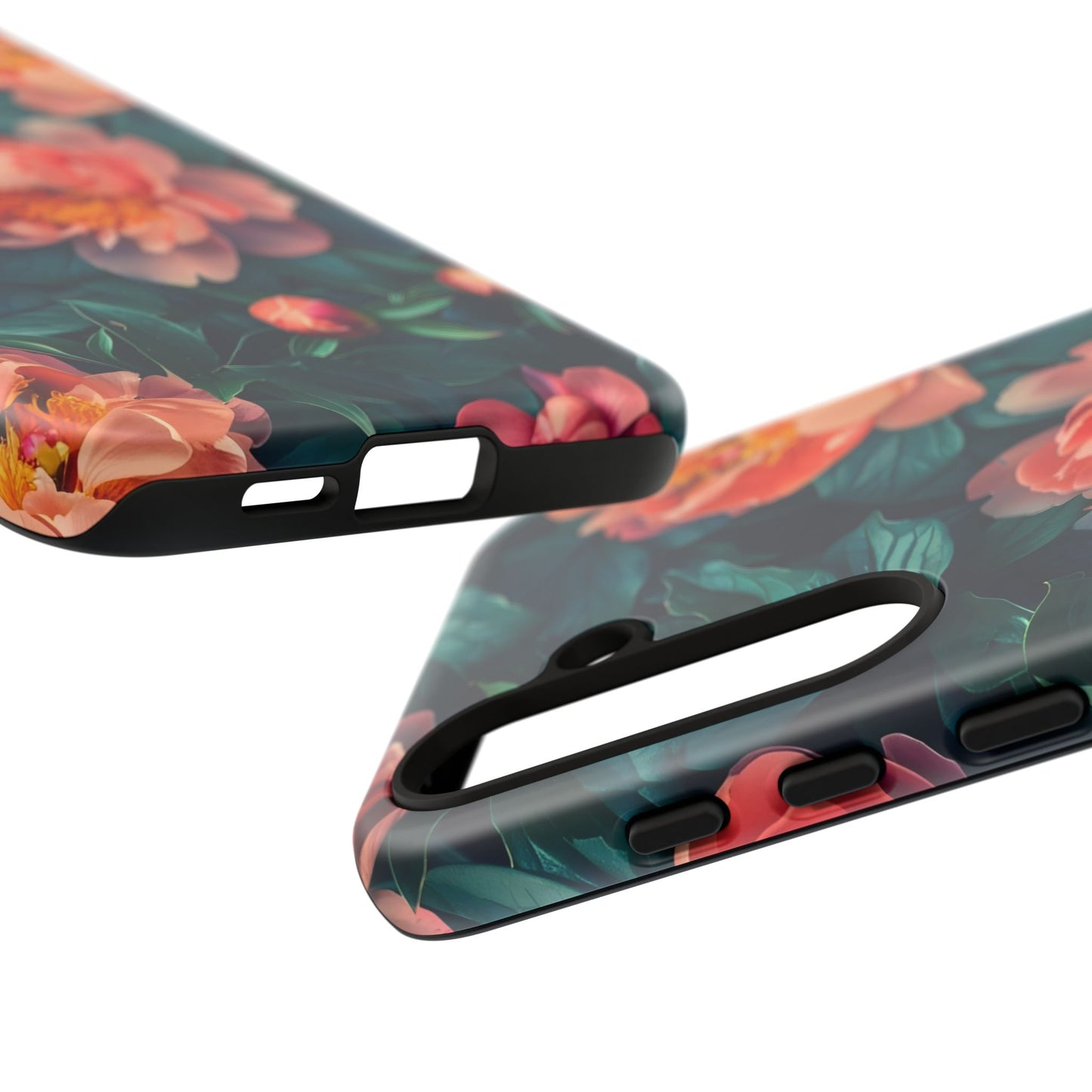 Floral Phone Case - Tough Cases, Flower Design, Botanical Art, Phone Accessory, Gift for Her, Nature Lovers