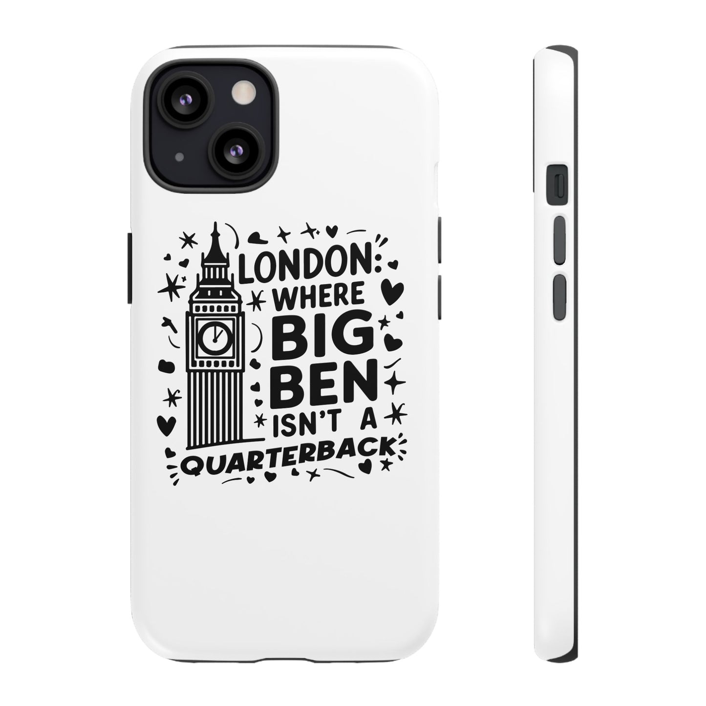 London Big Ben iPhone Case, Funny Phone Cover, Tough Phone Case, Gift for Travelers, London Souvenir