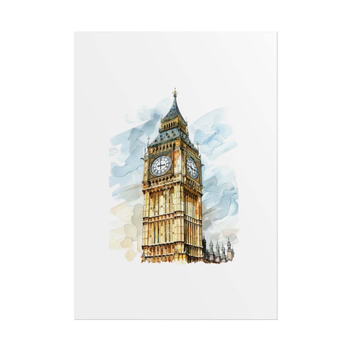 London Tower Rolled Posters