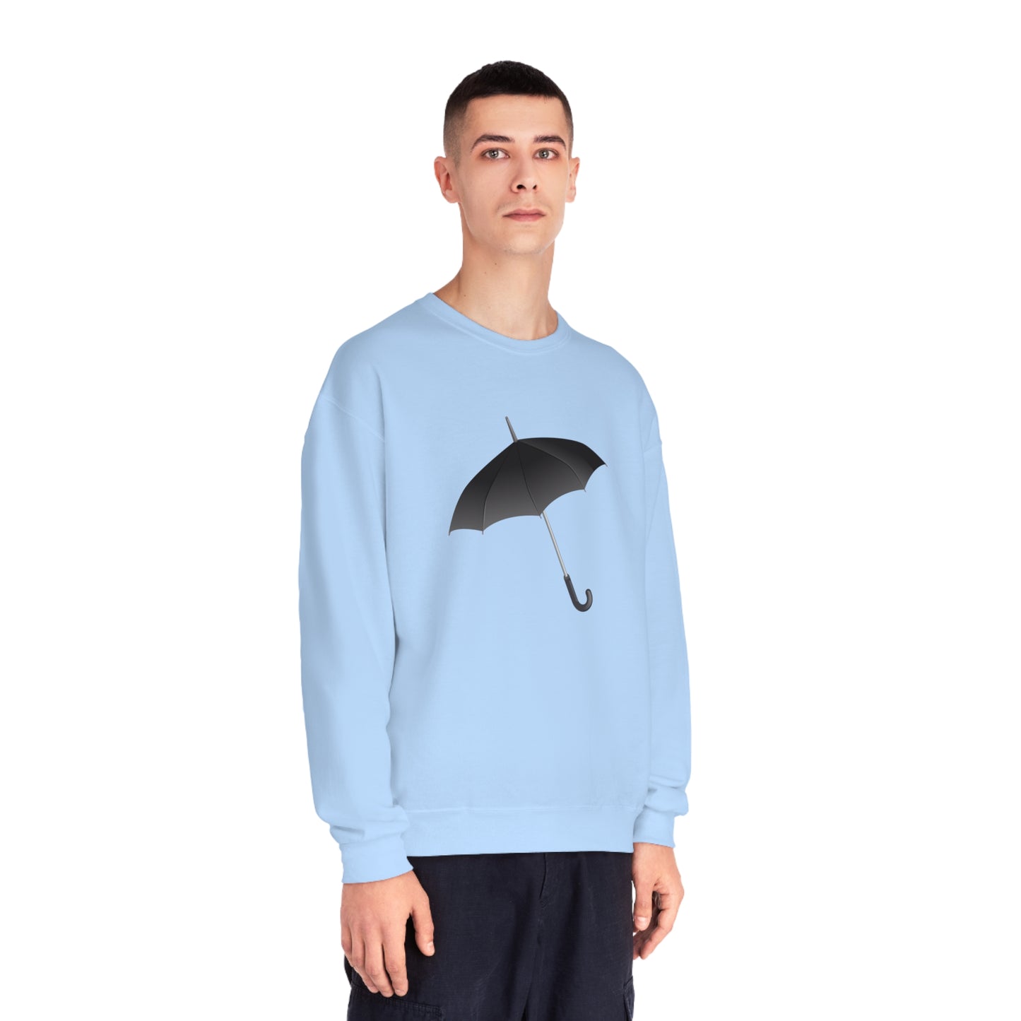 Unisex NuBlend® Crewneck Sweatshirt - Regal Royal Umbrella