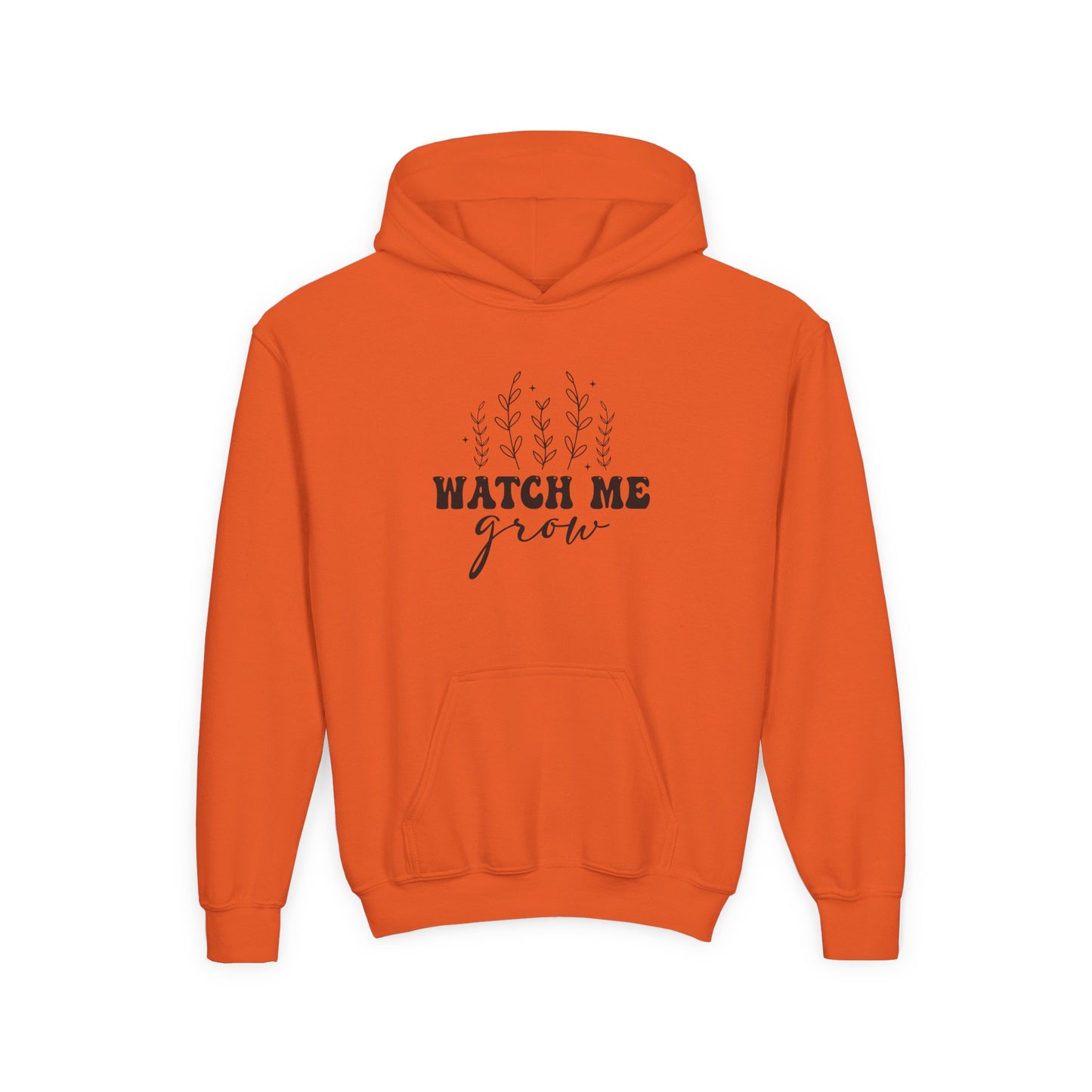 Inspirational Youth Hoodie - "WATCH ME GROW"