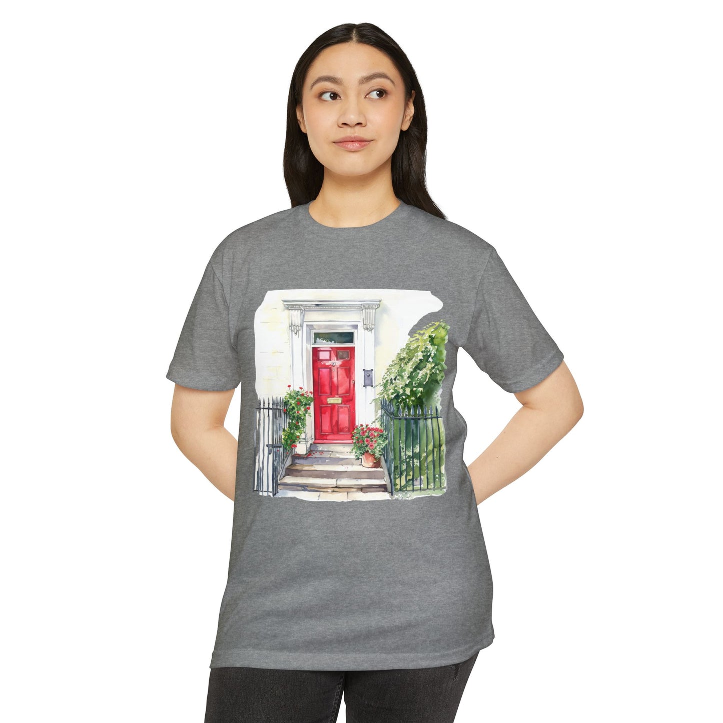 Unisex CVC Jersey T-shirt - Scenic Landscapes and Natural Beauty