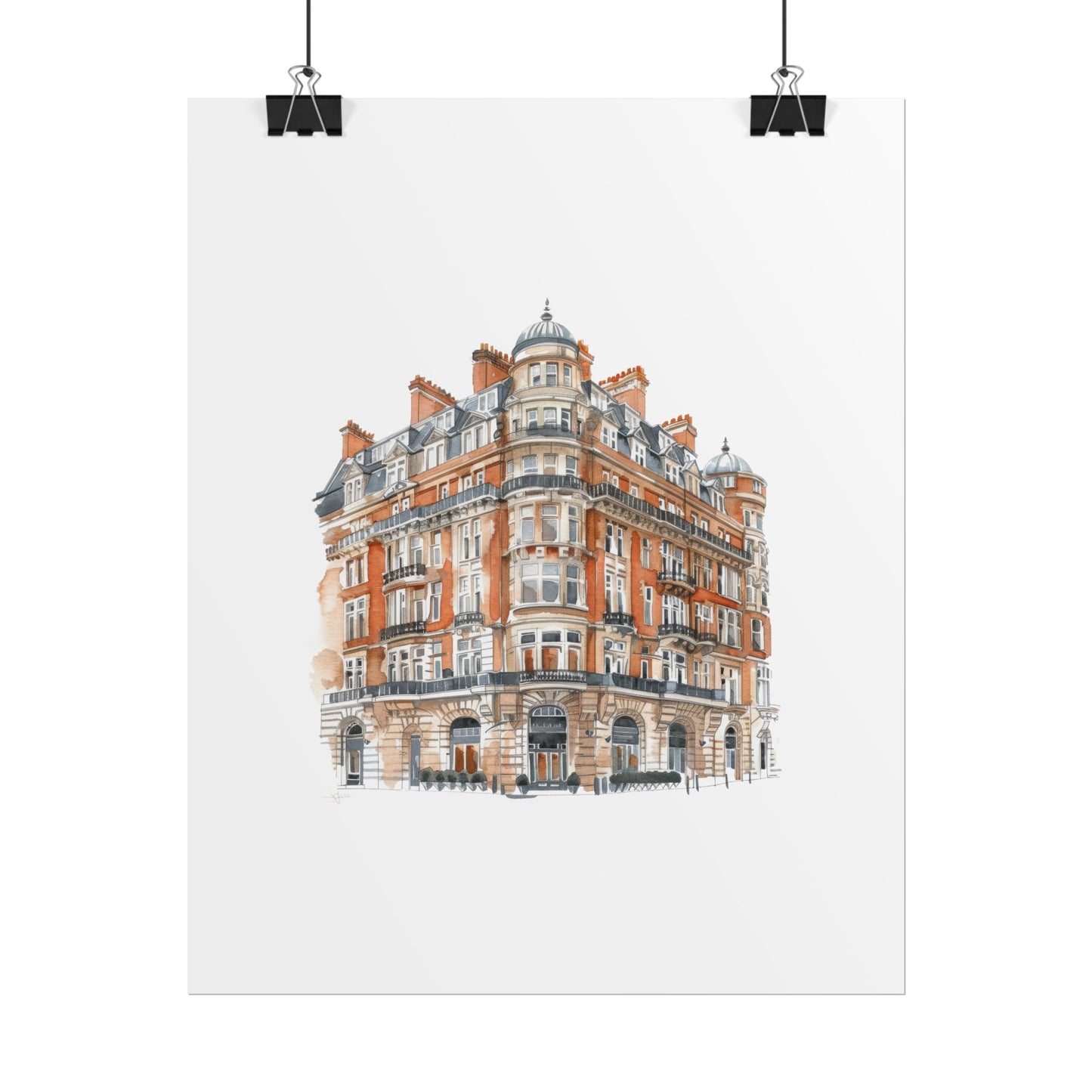Elegant Architectural Rolled Posters, Art Prints for Home Decor, Gift for Housewarming, Wall Art for Living Room, Unique Art Decor