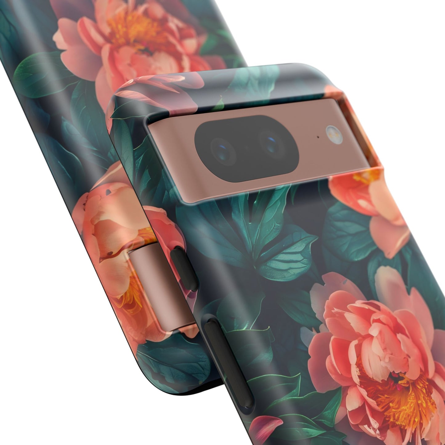 Floral Phone Case - Tough Cases, Flower Design, Botanical Art, Phone Accessory, Gift for Her, Nature Lovers