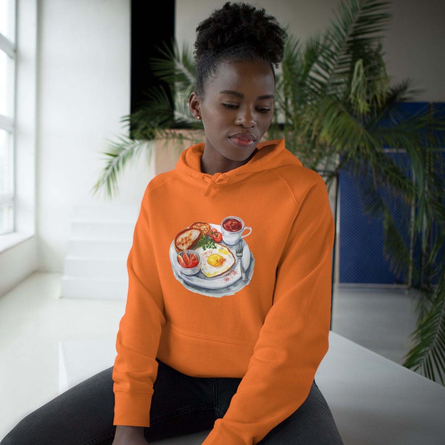 Trendy Unisex Hoodie - British Food Traditional Dishes and Culinary Delights