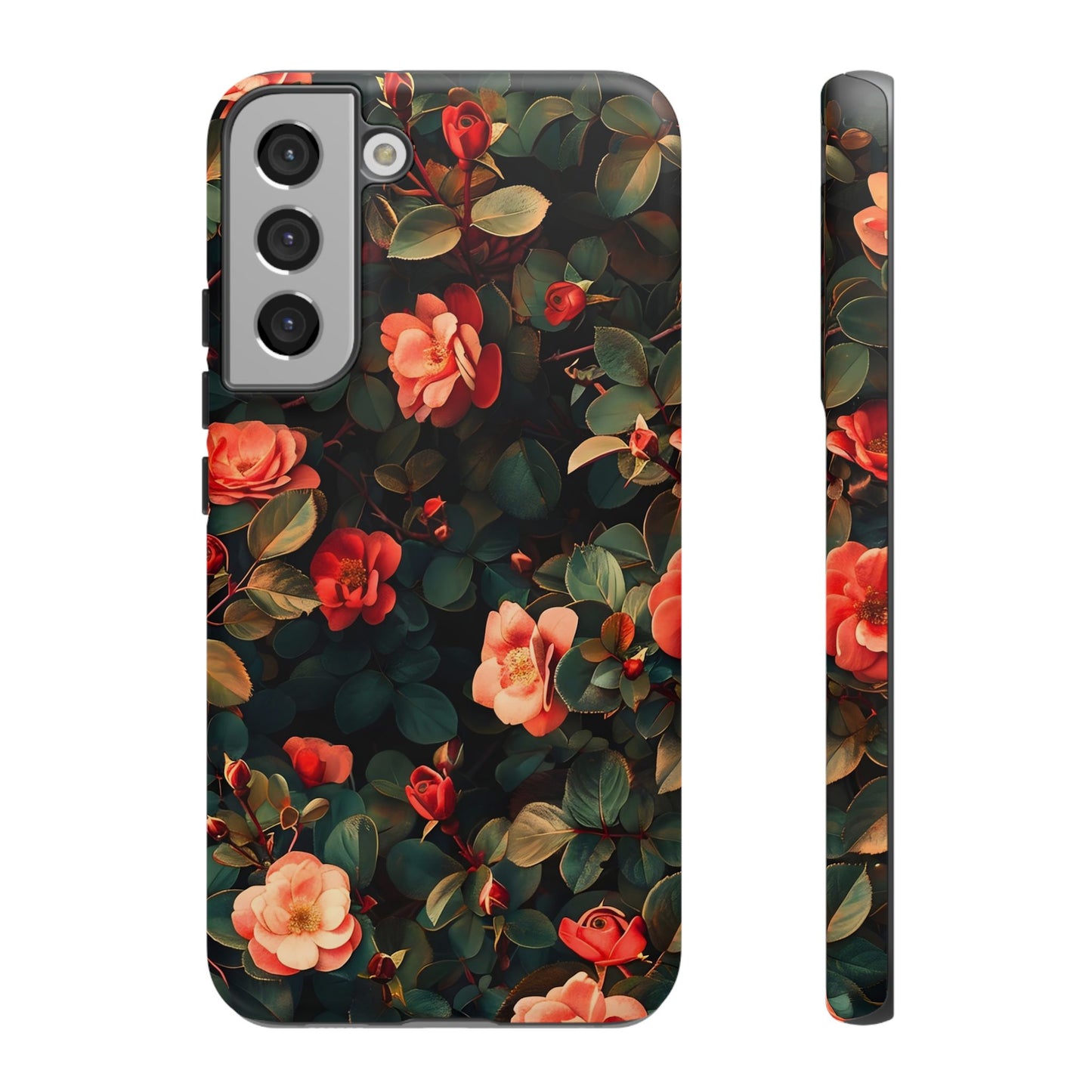 Floral Phone Case - Elegant Floral Design, Tough Protective Case, Perfect Gift for Her, Trendy Phone Accessories, Mother’s Day, Birthday