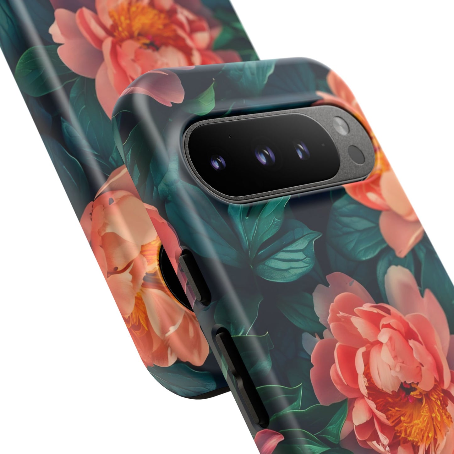 Floral Phone Case - Tough Cases, Flower Design, Botanical Art, Phone Accessory, Gift for Her, Nature Lovers