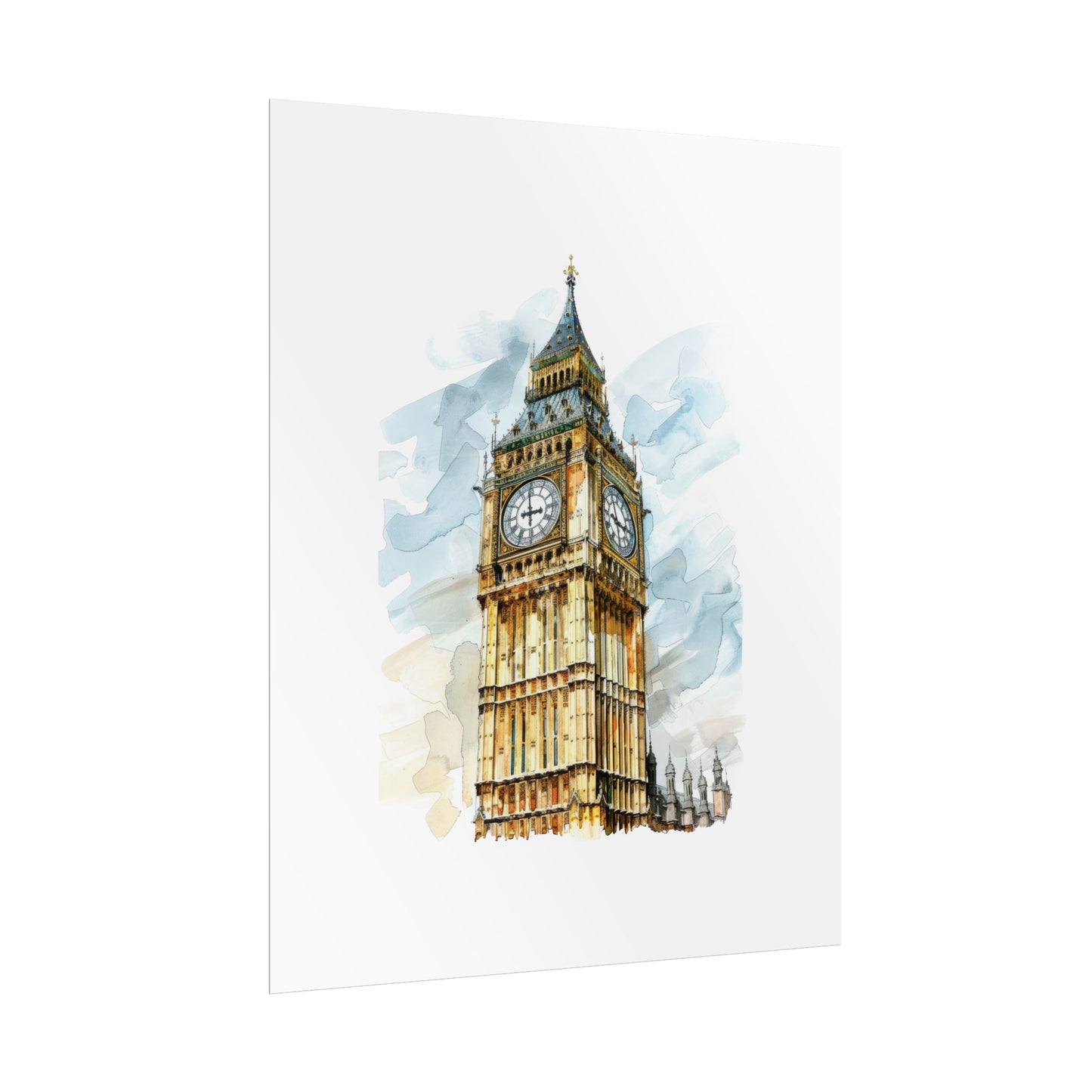 London Tower Rolled Posters