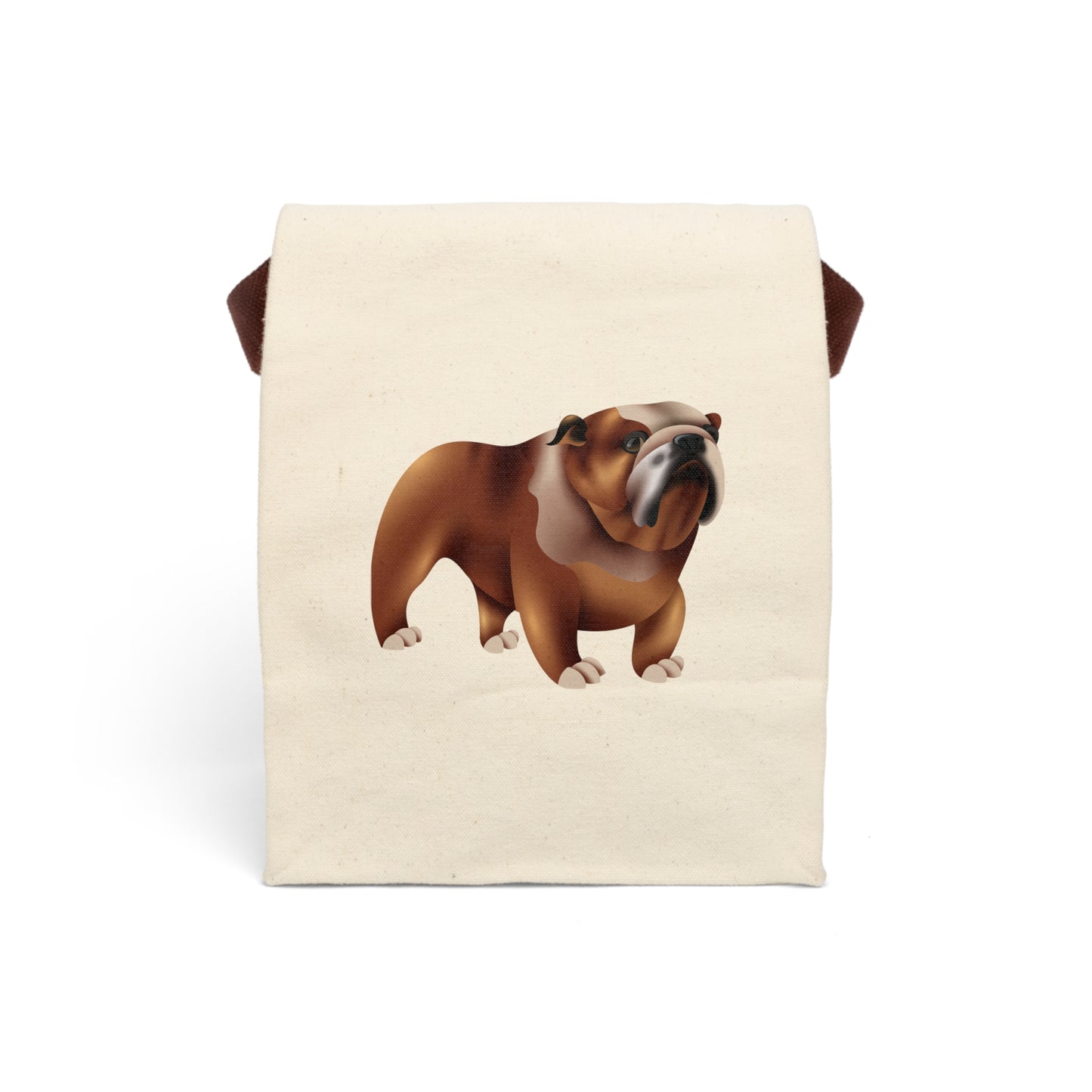The Bulldog Tavern Canvas Lunch Bag With Strap