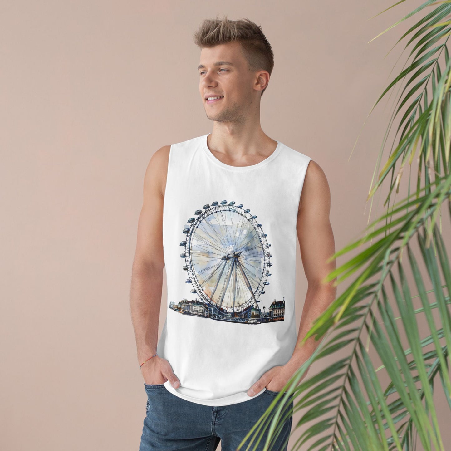Unisex Barnard Tank - London Iconic Wheel