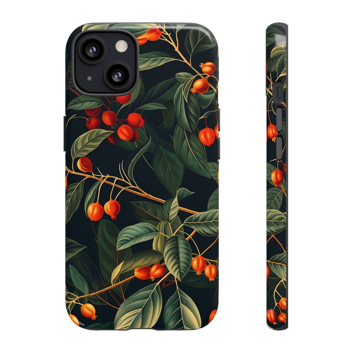 Tough Cases, Floral Phone Case, Nature-Inspired Tech, Unique Gift, Phone Accessory, Botanical Design, Fall Vibes