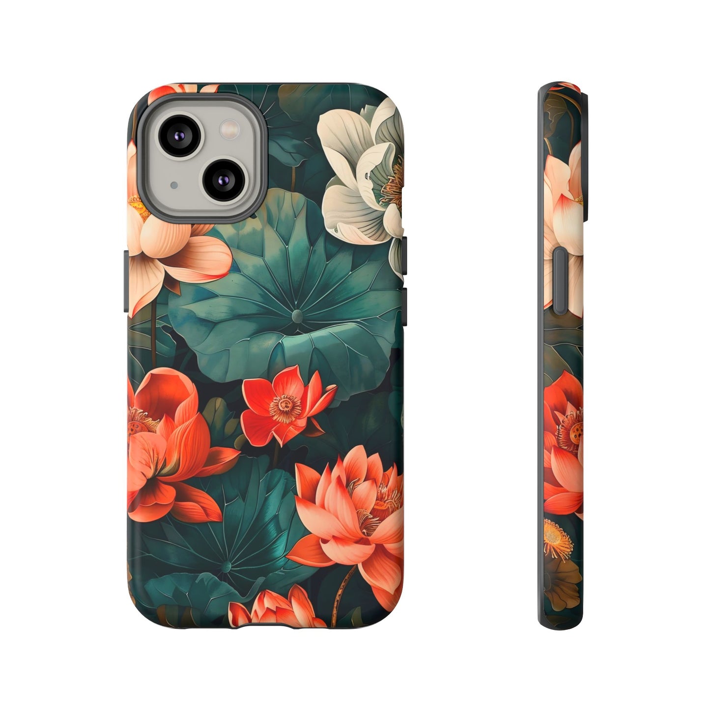 Flower Phone Case, Floral Phone Cover, Tough Case for Floral Lovers, Gift for Her, Stylish Tech Accessories