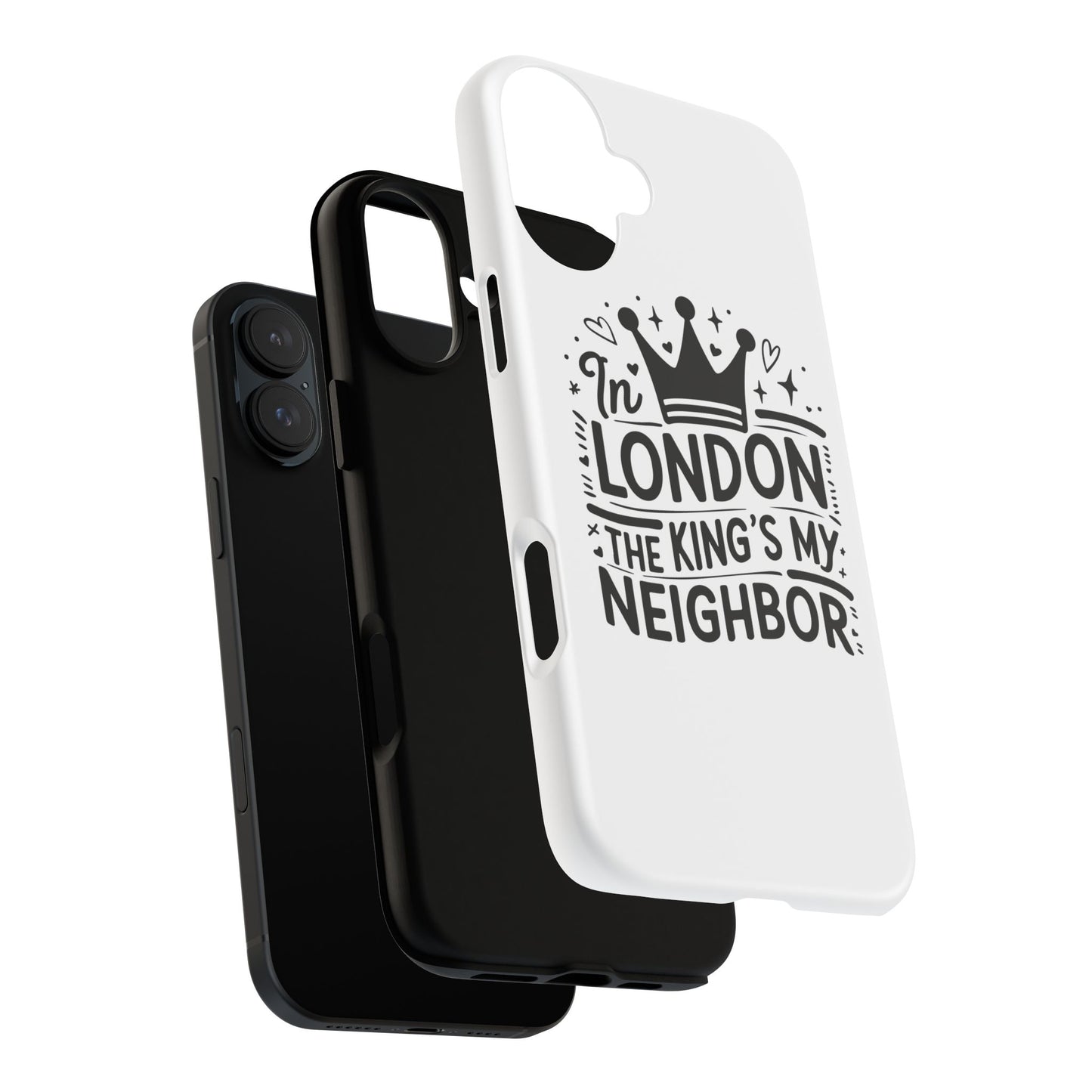 London's Neighbour Phone Case | Royalty Design for Travelers, Gifts for Friends, British Souvenir, Phone Accessory, Stylish Protection