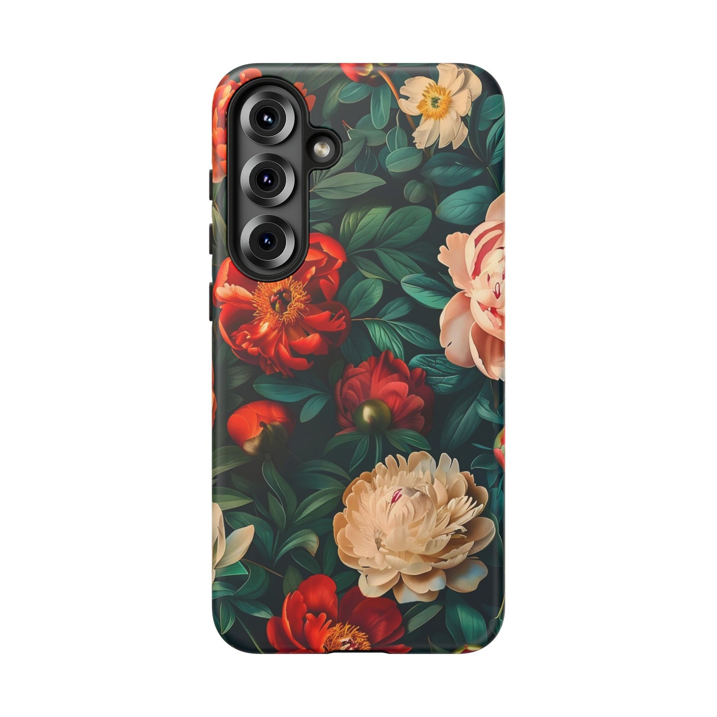 Floral Phone Case - Tough Cases, Vibrant Protection, Gift for Her, Cute Floral Design, Trendy Accessory, Perfect for Spring