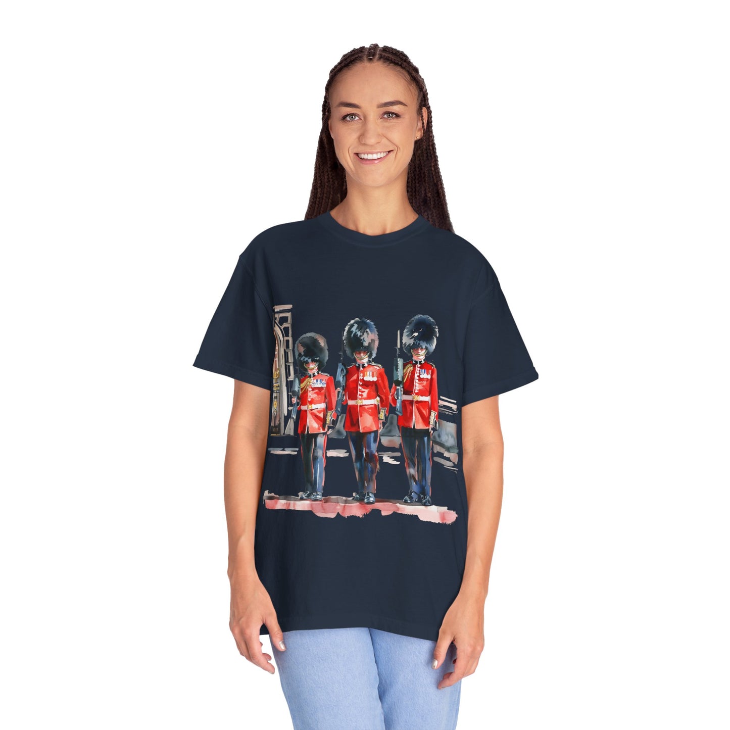 Unisex Garment-Dyed T-shirt - In Honor of Tradition - The Red Jacket Exhibit