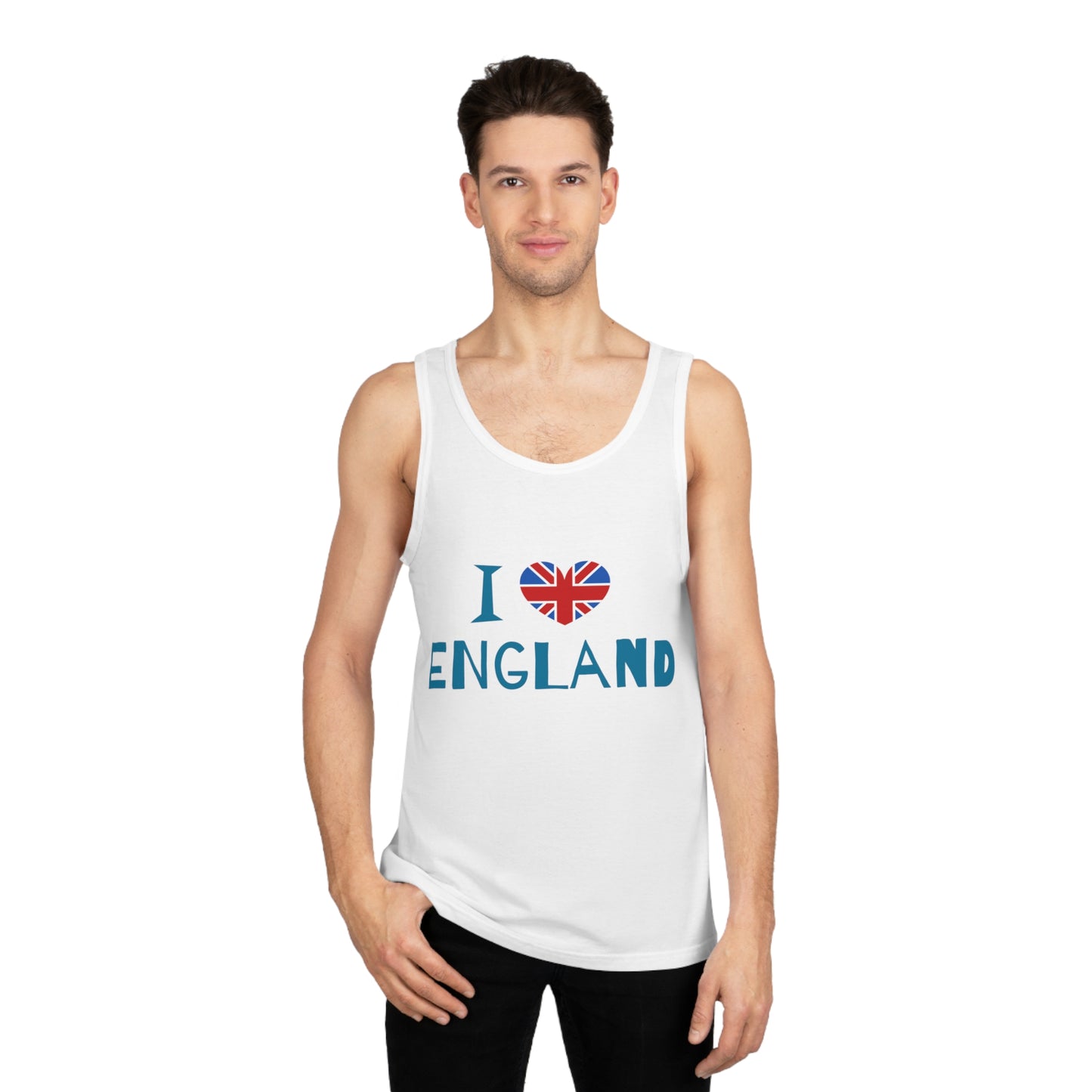 Unisex Softstyle™ Tank Top - I love England