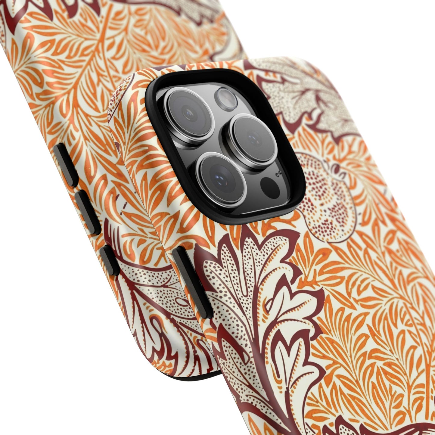 Stylish Phone Case, Tough Cases with Floral Design, Protective Cover, Gift for Her, Cute Phone Accessory