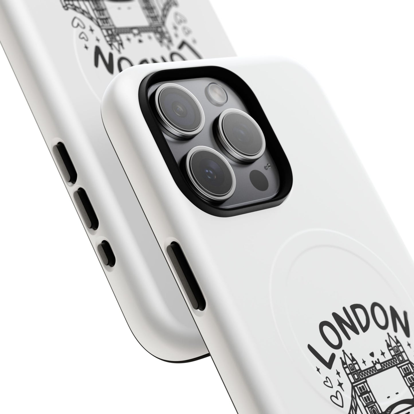 London Vacation Magnetic Case, Unique Phone Cover for Travelers, London Souvenir, Gift for Tourists, Stylish Phone Accessory