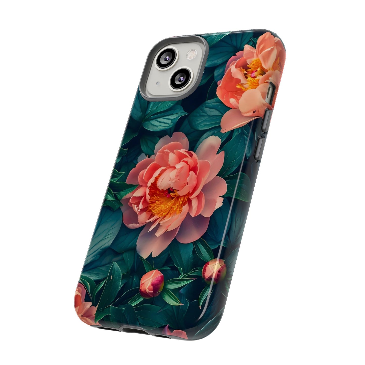 Floral Phone Case - Tough Cases, Flower Design, Botanical Art, Phone Accessory, Gift for Her, Nature Lovers