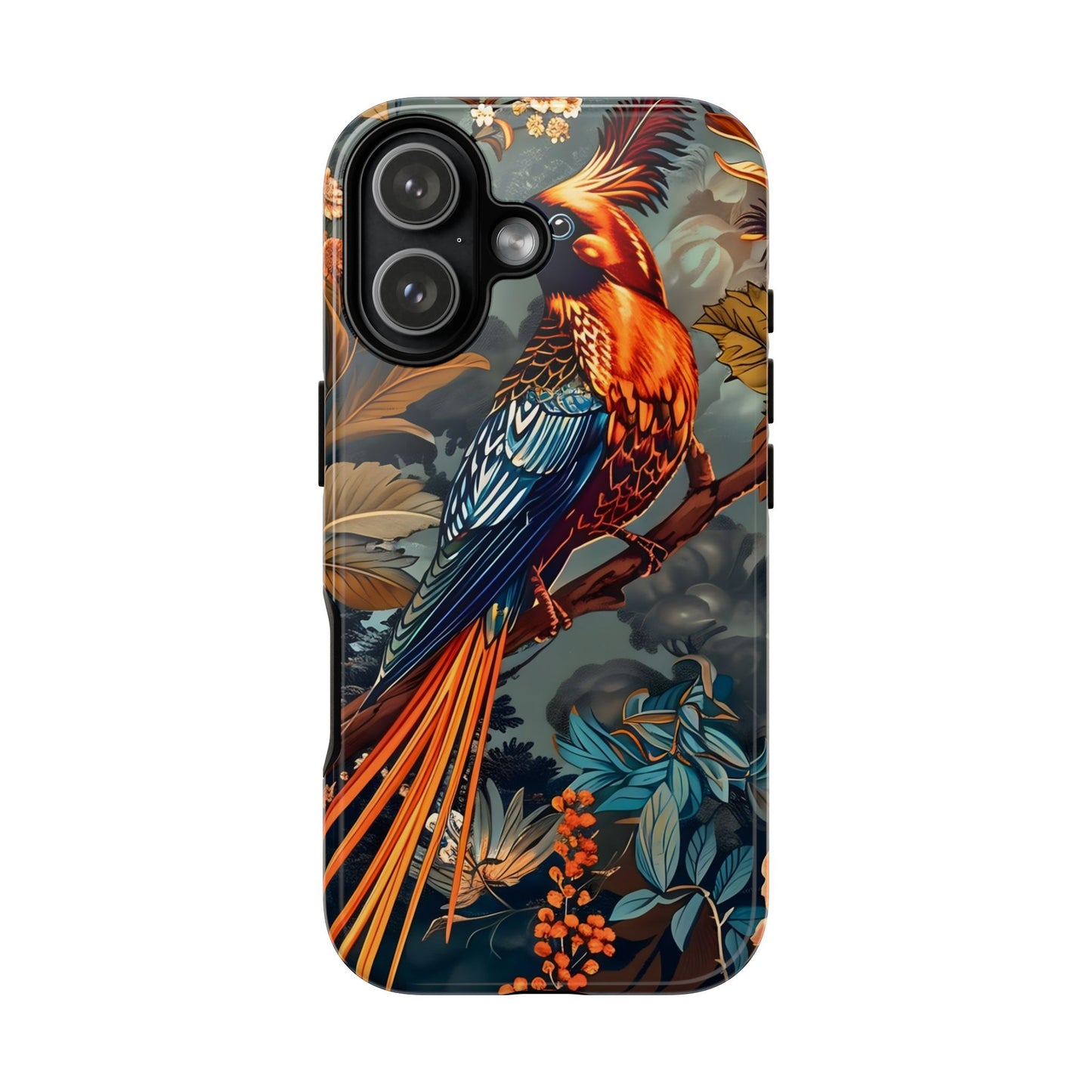 Tough Cases: Vibrant Bird Phone Case, Nature Lover Gift, Outdoor Adventure Accessory, Phone Protection, Wildlife Enthusiast