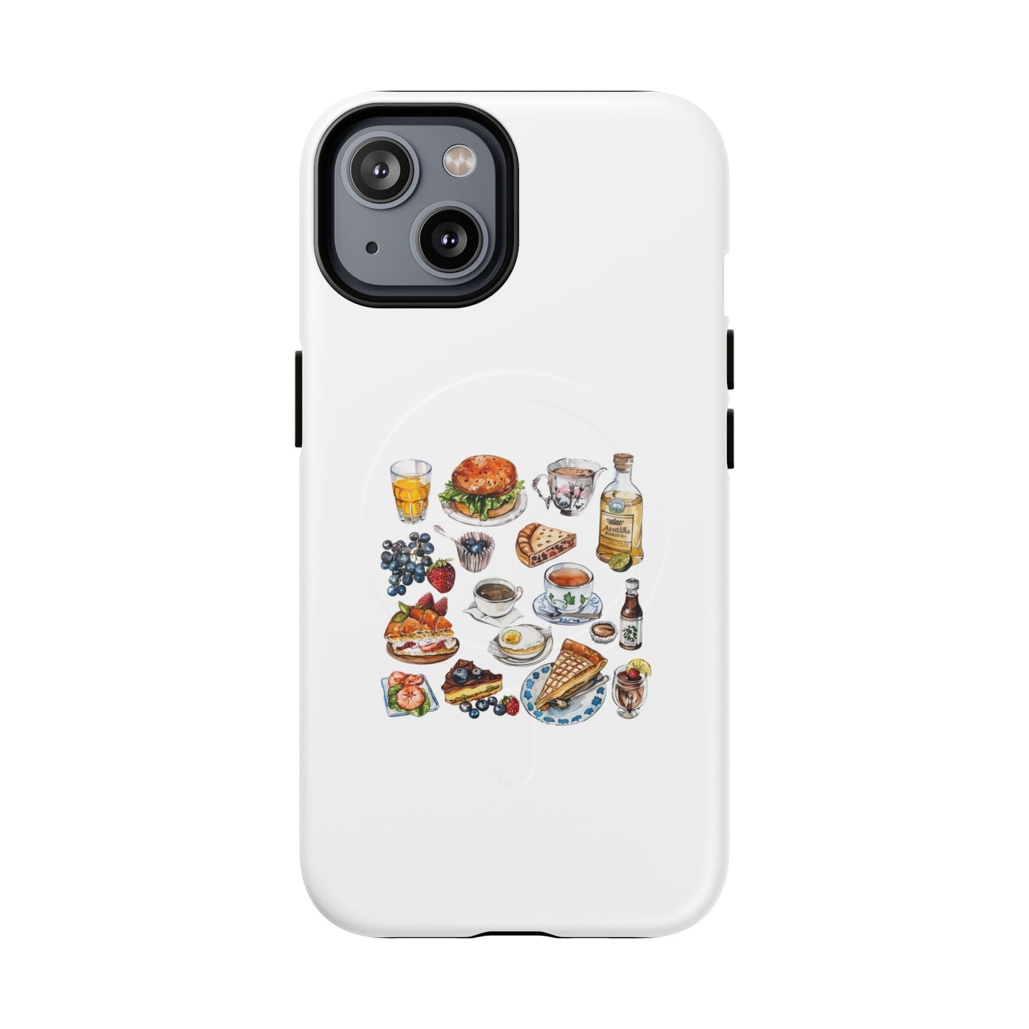 Foodie-Themed Phone Case, Cute Accessories for Food Lovers, Great Gift for Chefs, Cooking Enthusiasts, and Foodies